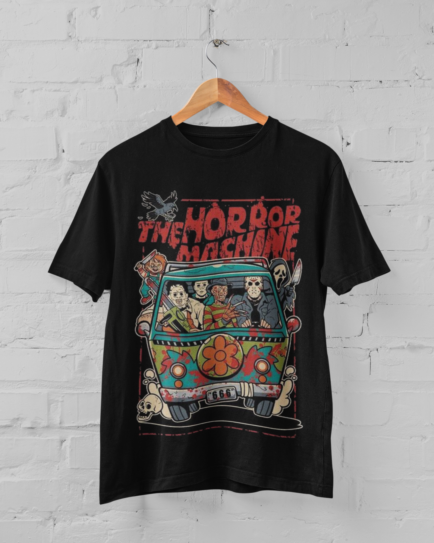 Camiseta The horror machine