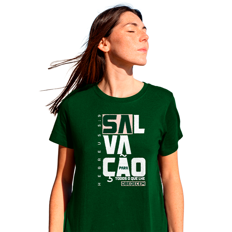 CAMISA SALVAÇÃO - FEMININA