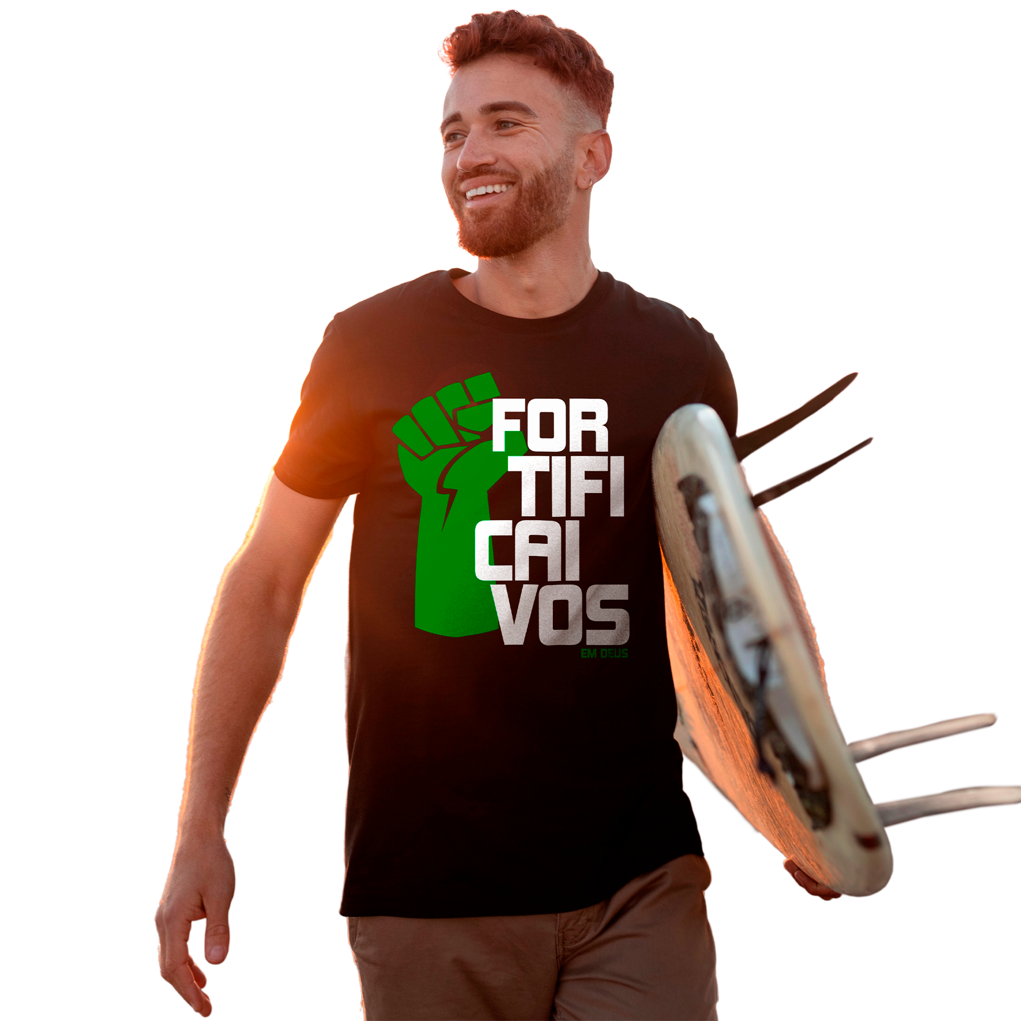 Camisa Fortificai-vos - Masculino