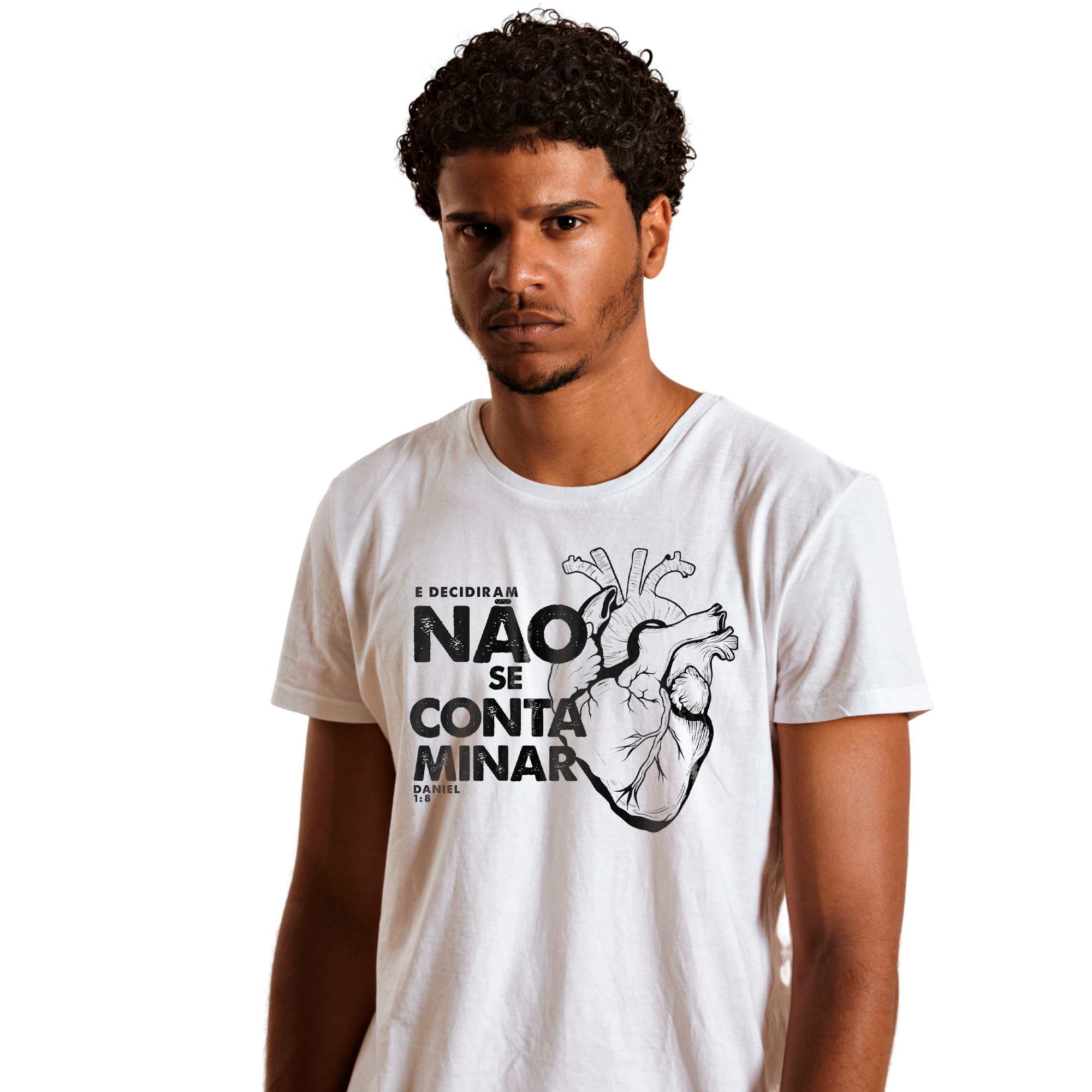 Camisa Daniel 1:8 - Masculina