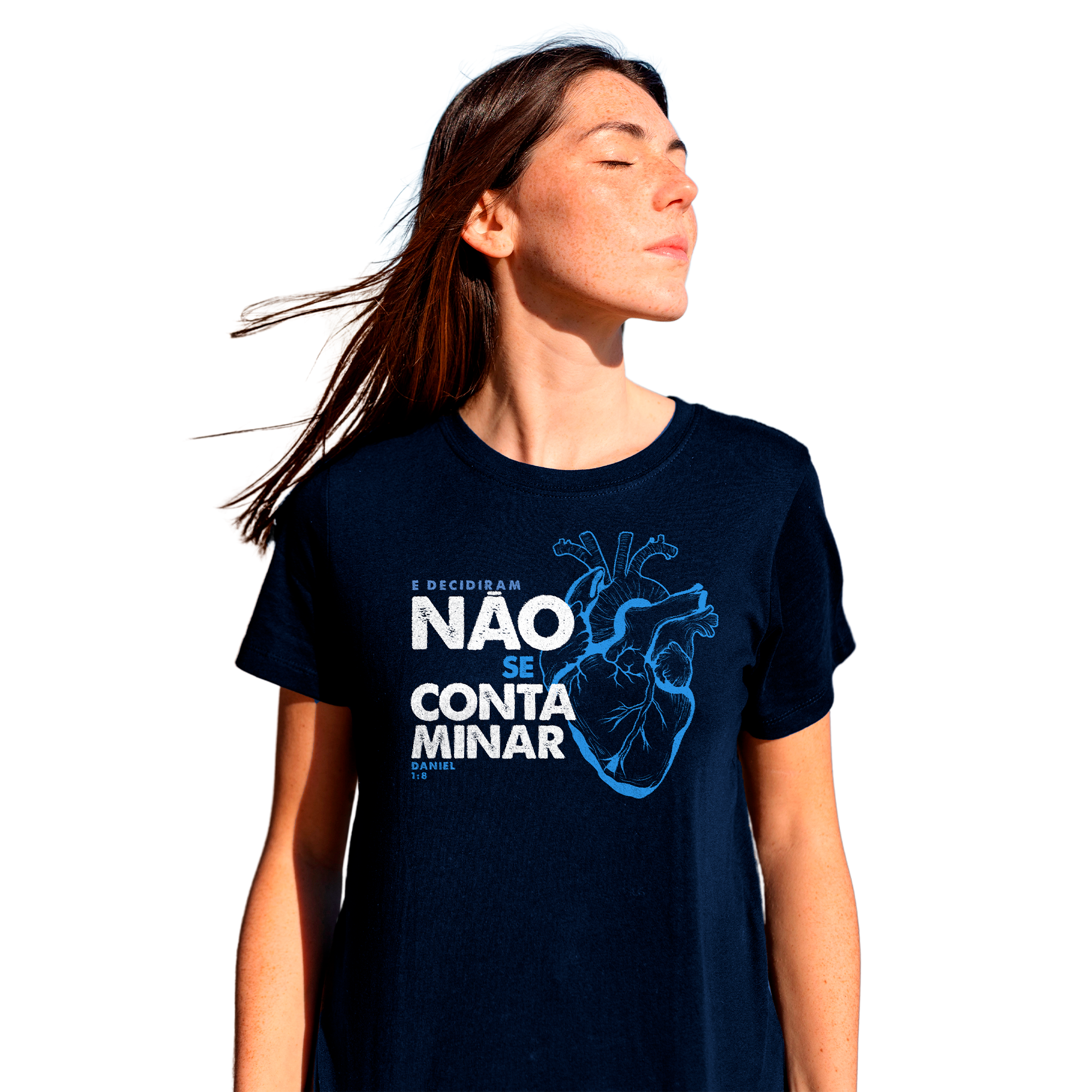 Nome do produto: Camisa Daniel 1:8 - Feminina