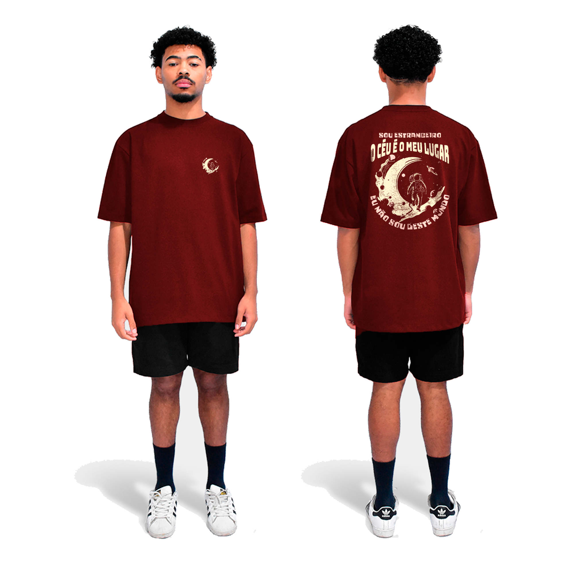 Camisa Sou Estrangeiro