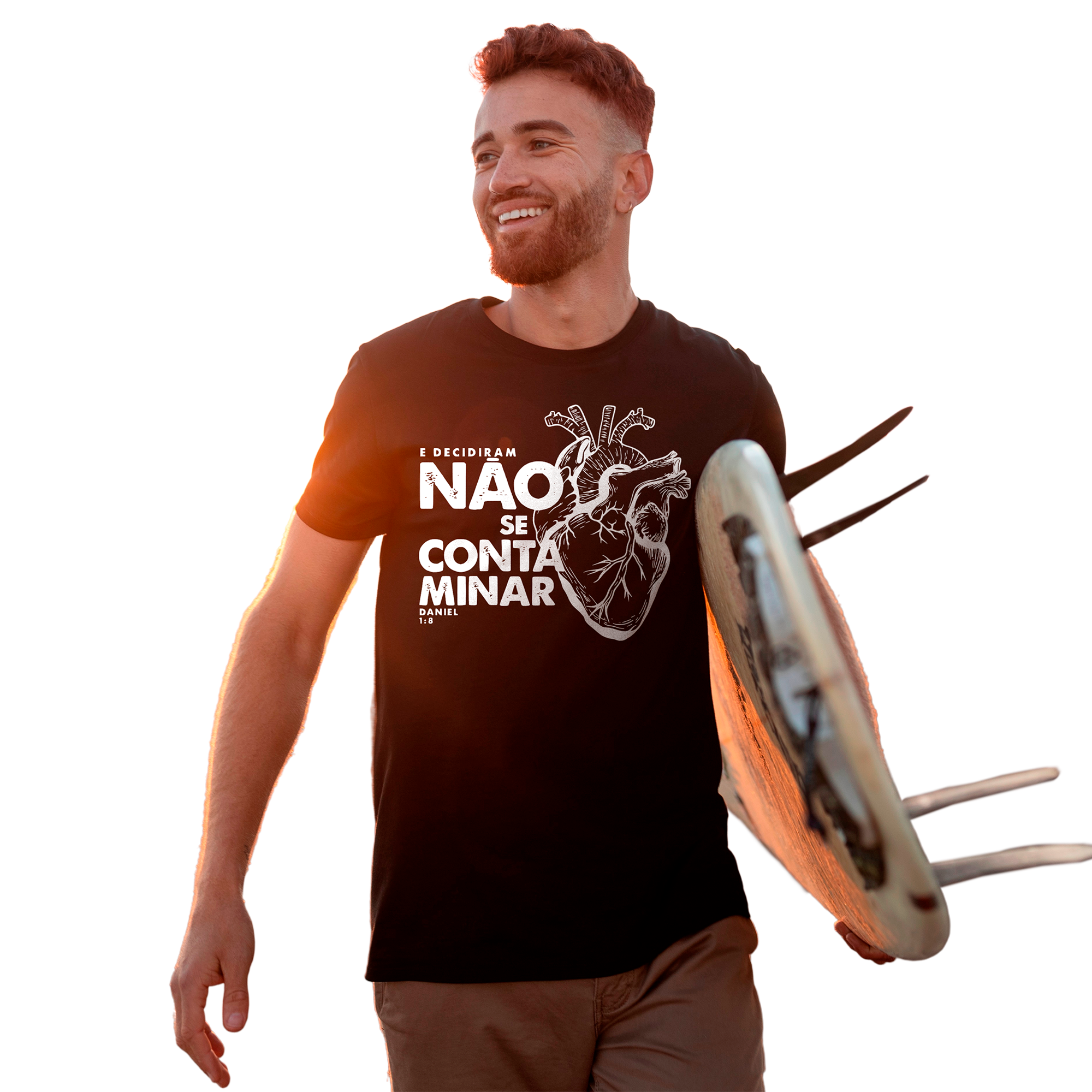 Camisa Daniel 1:8 - Masculina