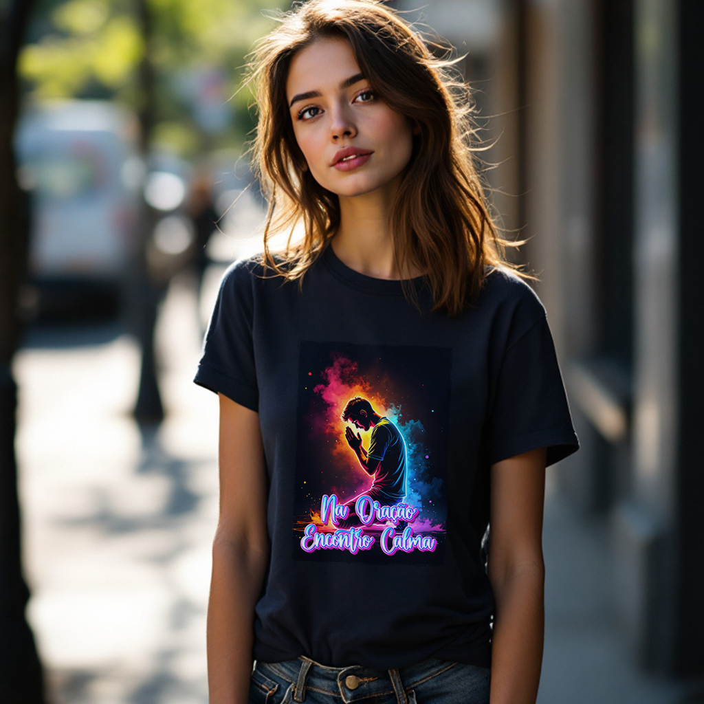 Camisa Babylong Prime Na Oração Encontro Calma