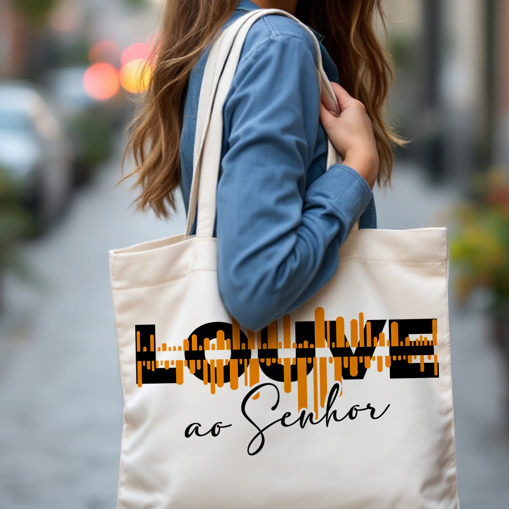 Ecobag Grande Louve ao Senhor