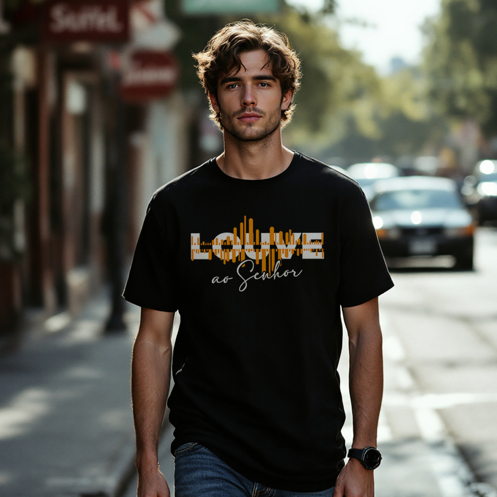 Camisa Quallity Louve ao Senhor