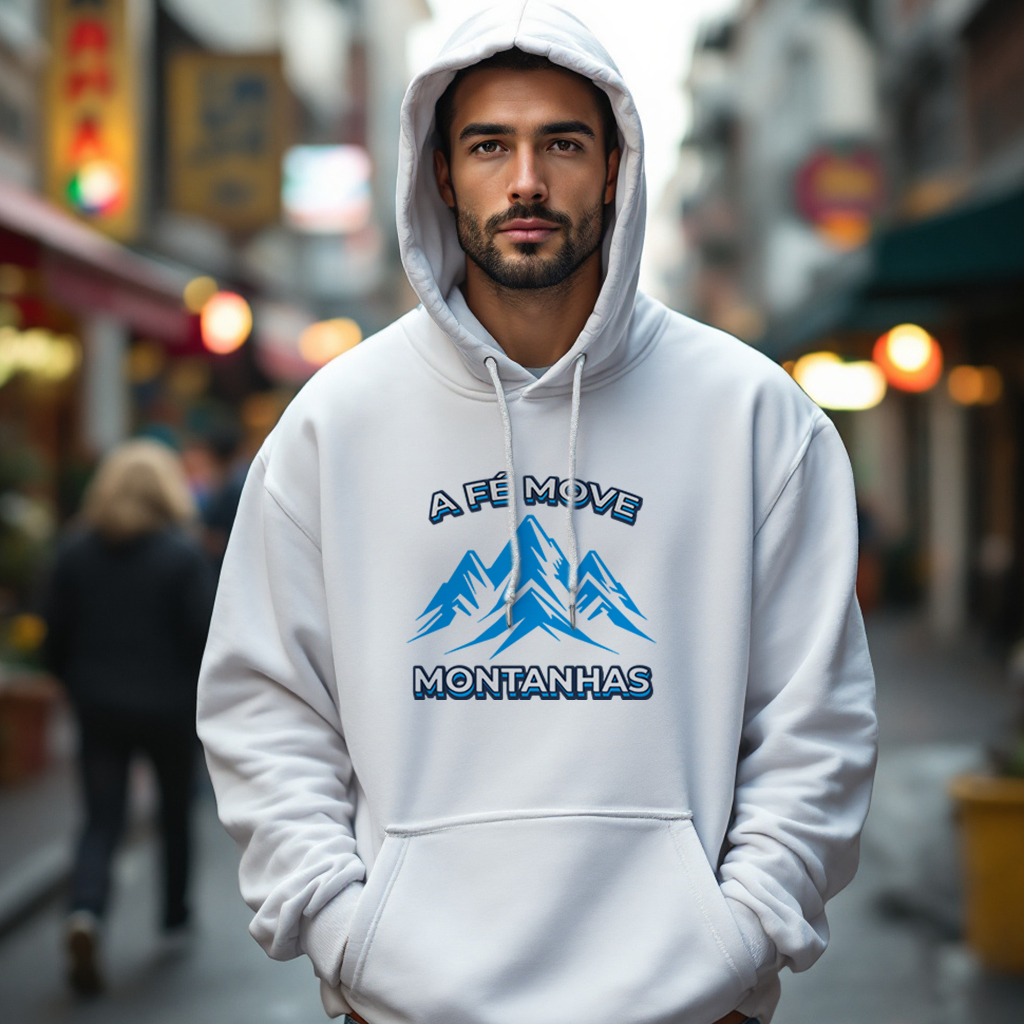 Moleton Canguru A Fé Move Montanhas