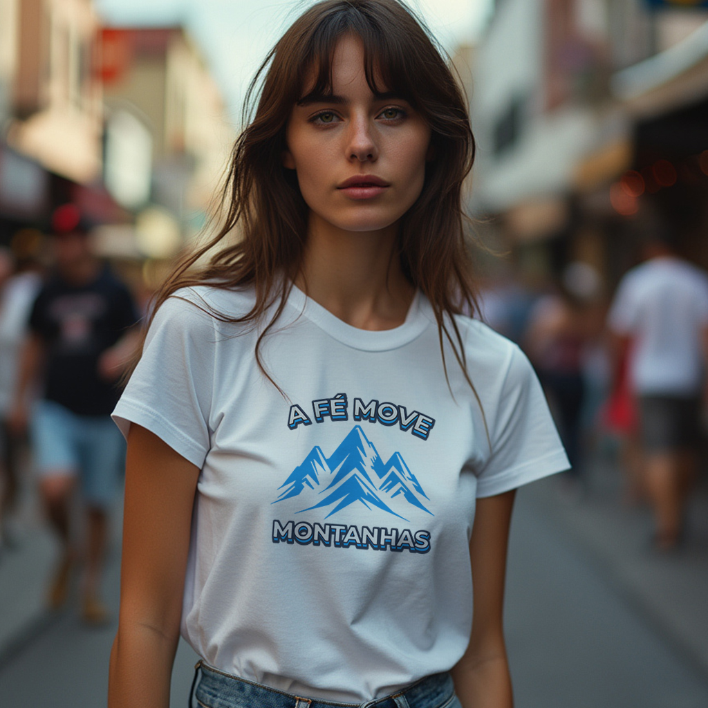 Camisa Babylong Quality A Fé Move Montanhas