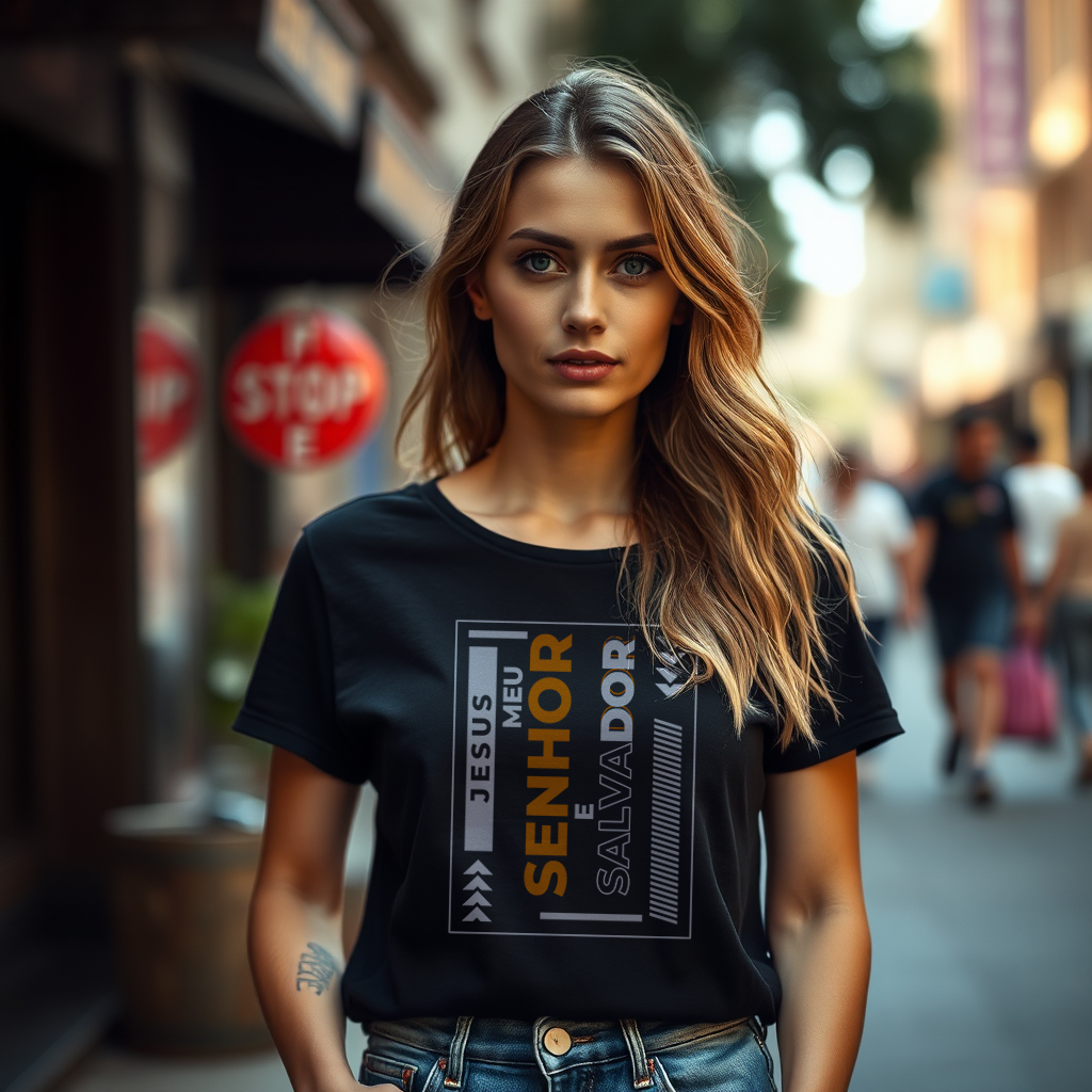 Camisa Babylong Quality Senhor Salvador