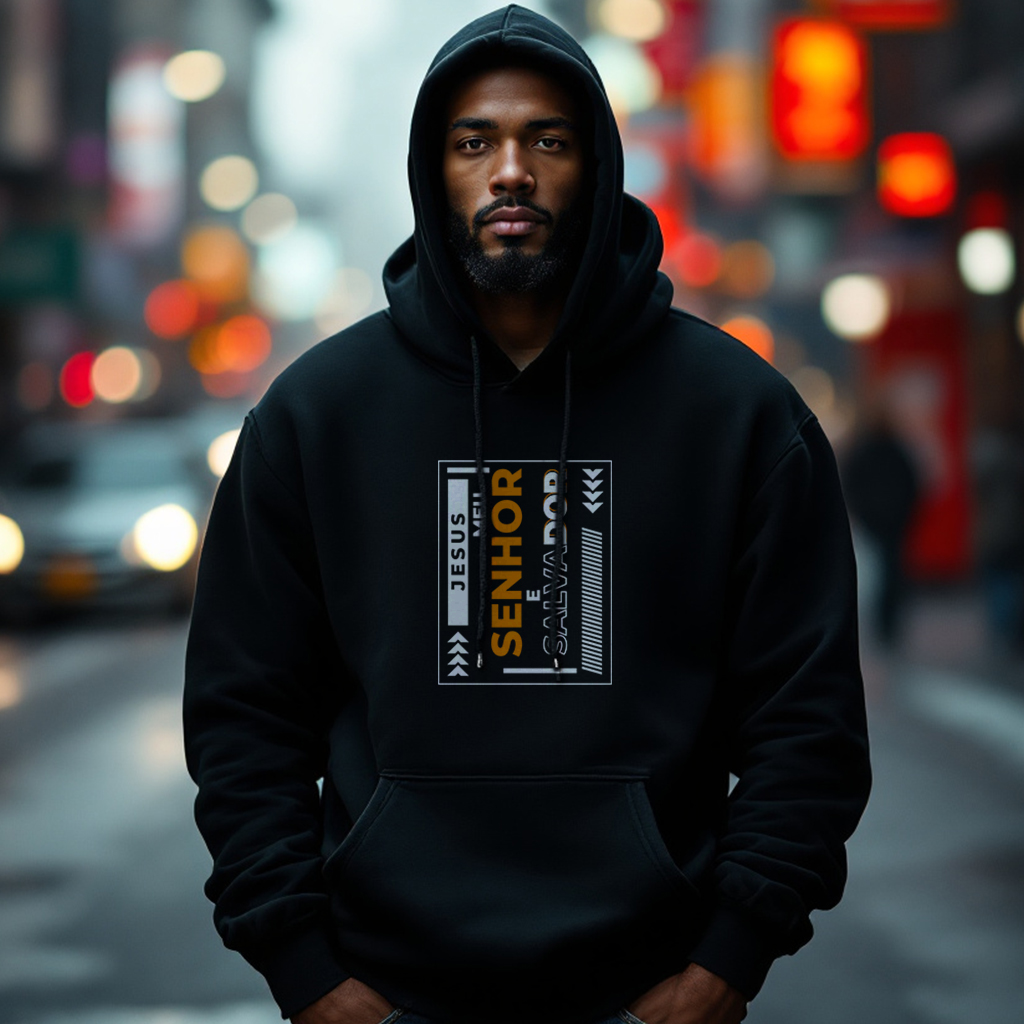 Moletom Canguru Senhor Salvador