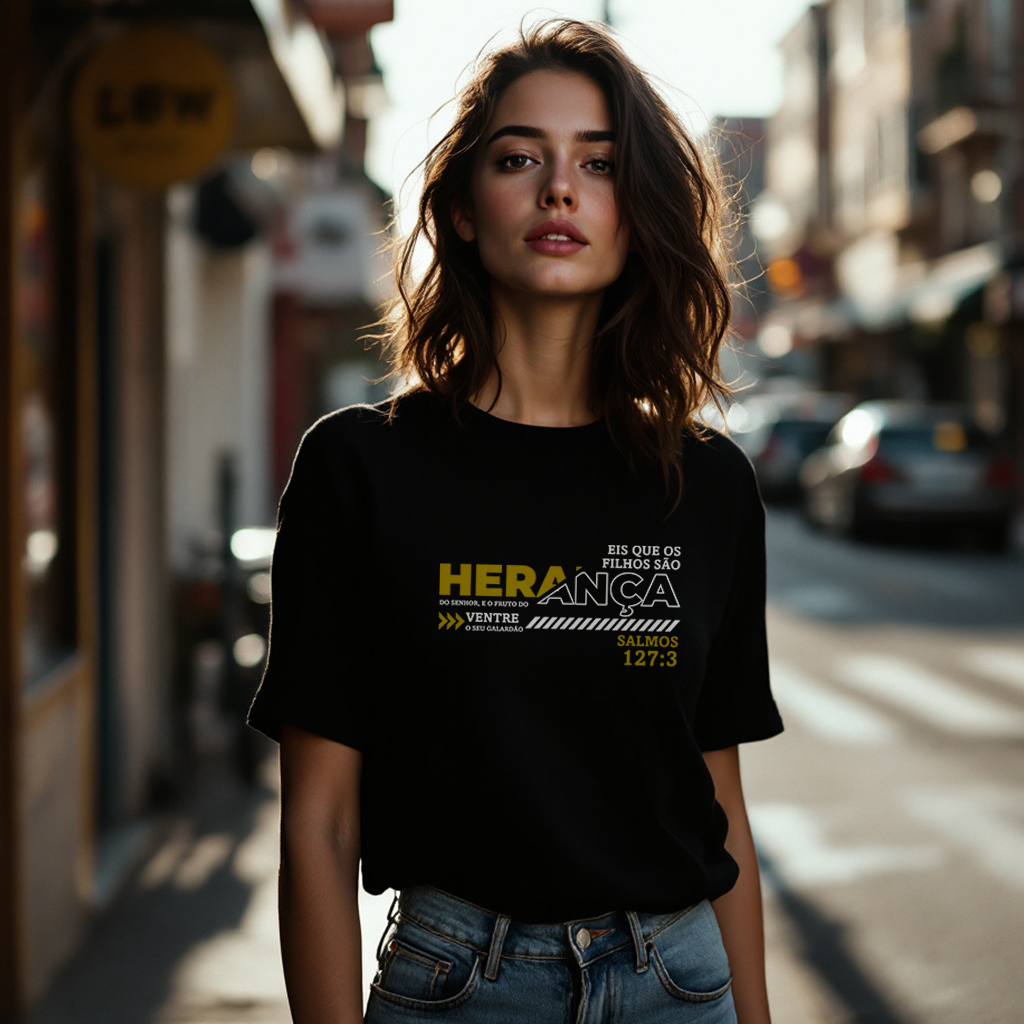 Camisa Babylong Herança do Senhor - Feminina