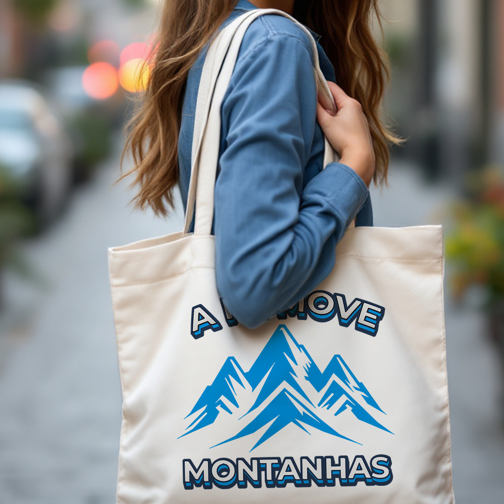 Ecobag Grande A Fé Move Montanhas