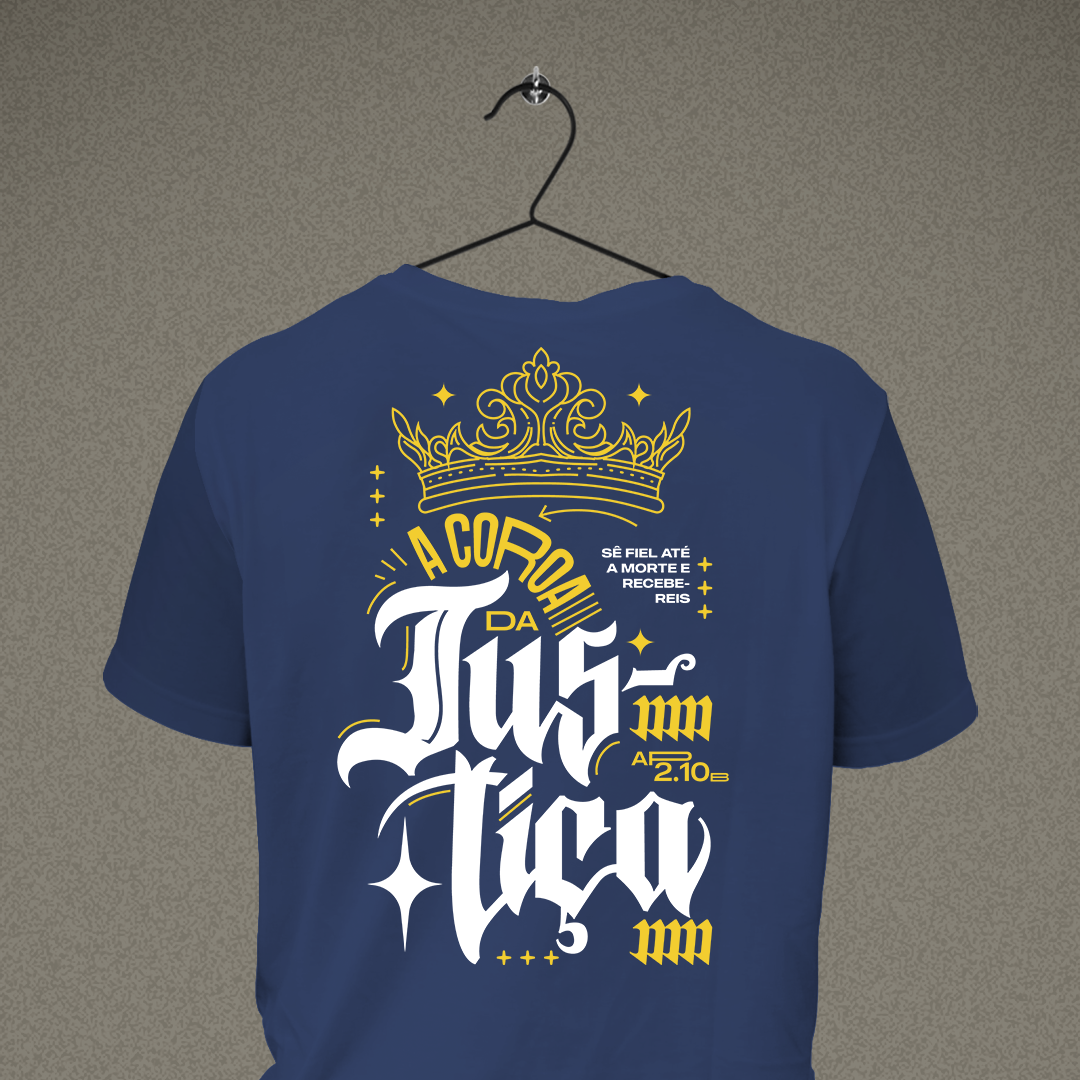 Camiseta Coroa da justiça
