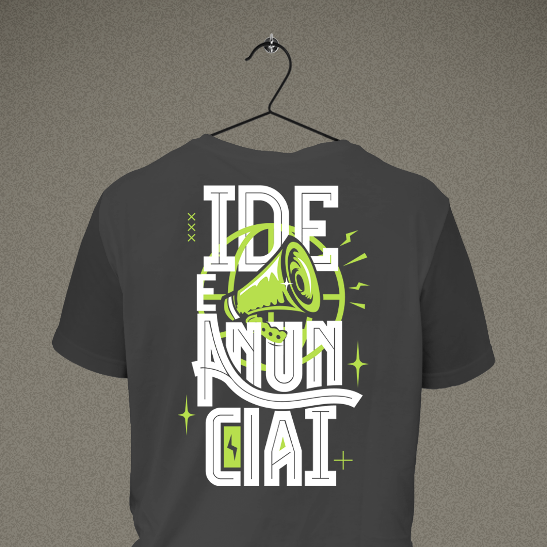 Camiseta Ide e anunciai