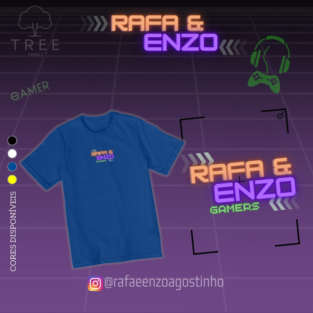 Camisa Rafa e Enzo