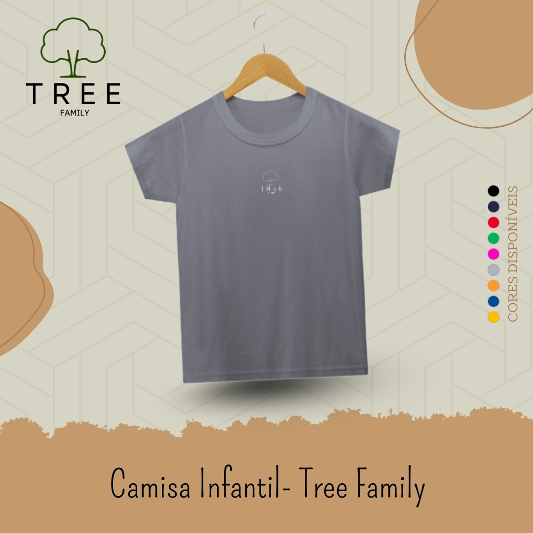 Camisa Infantil Tree Family