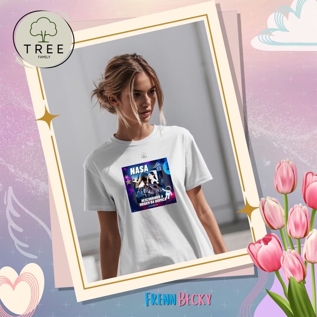 Camisa Unissex FreenBecky NASA