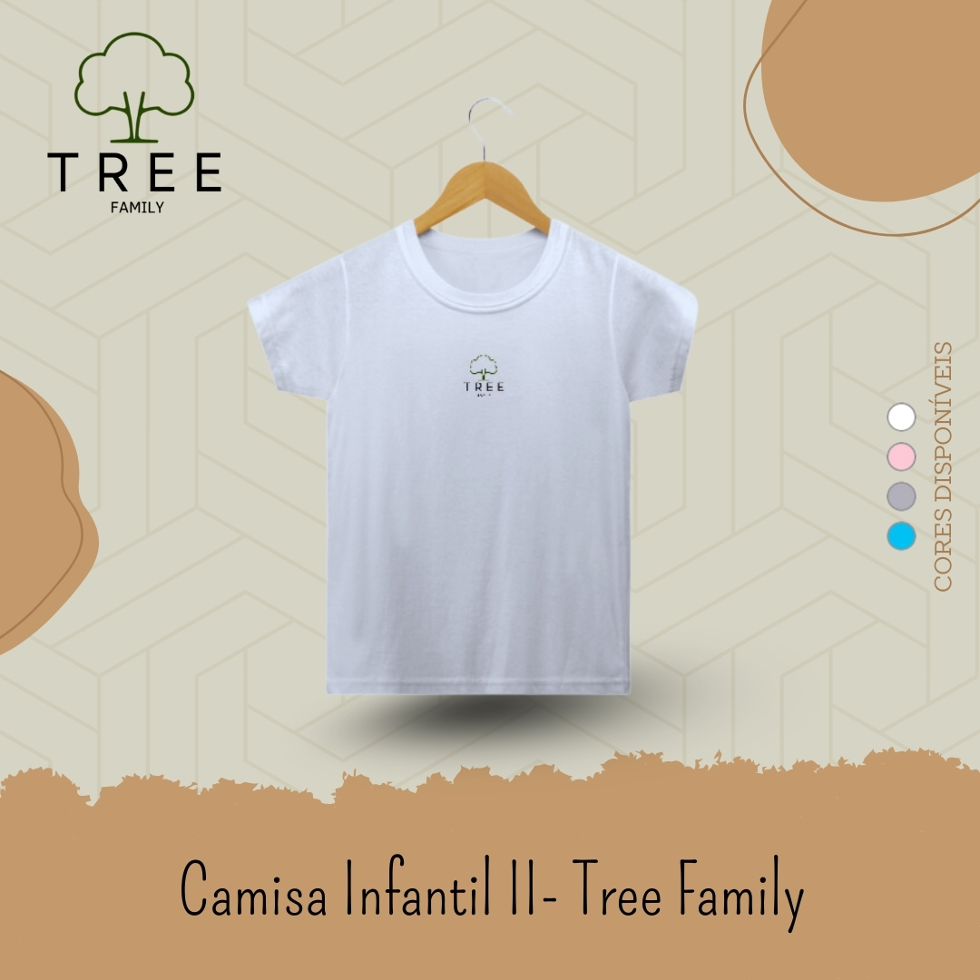 Camisa Infantil Tree Family