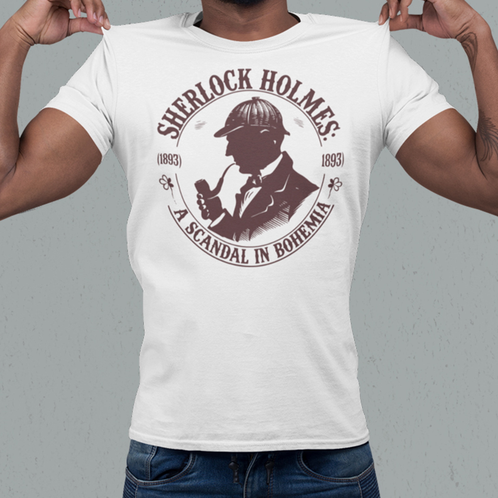 Camiseta T-Shirt Sherlock Holmes - A Scandal In Bohemia