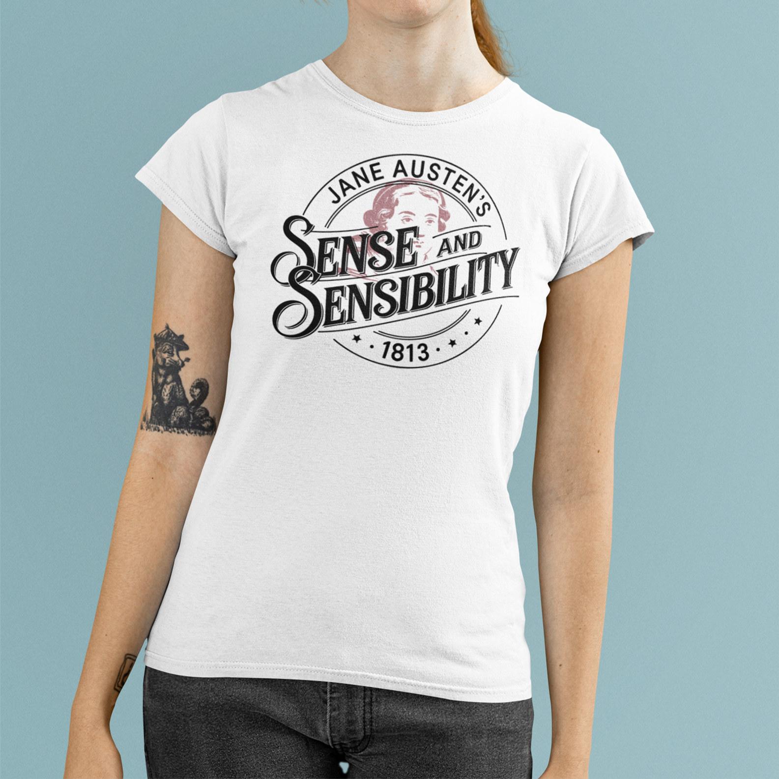 Camiseta Babby Long - Sense and Sensibility Jane Austen's