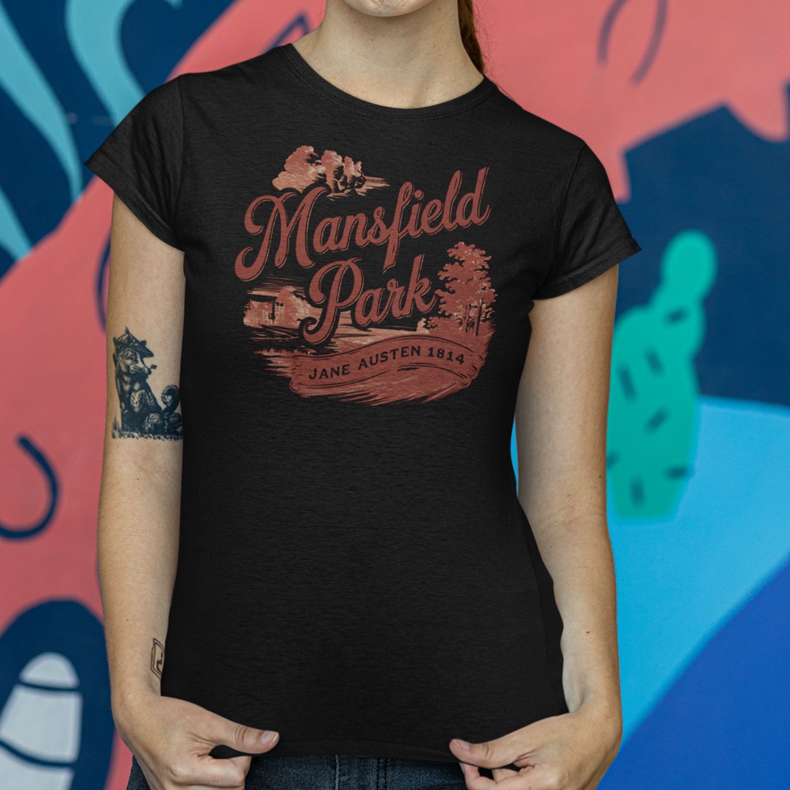 Camiseta Babby Long - Mansfield Park Jane Austen's 1814