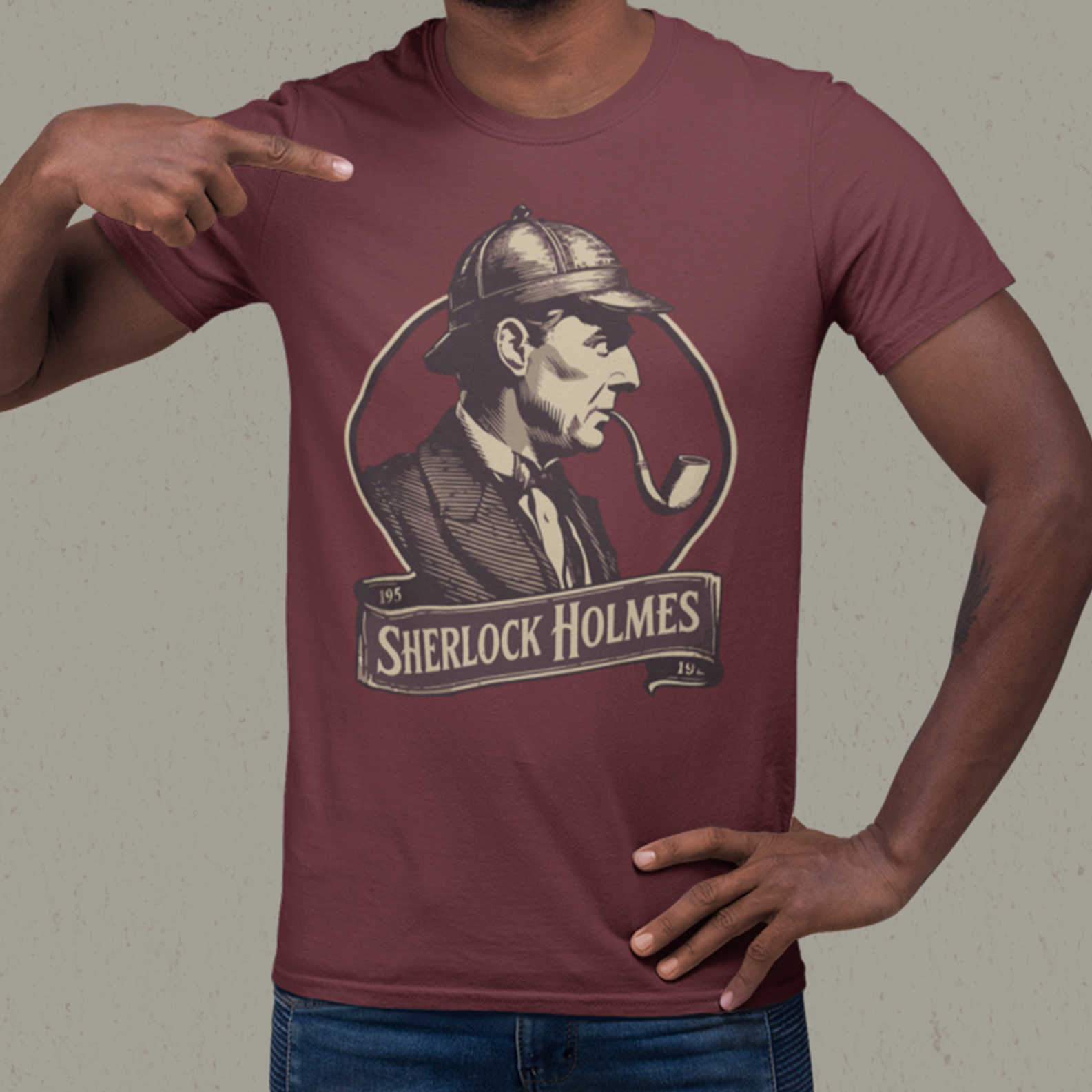 Camiseta T-Shirt Sherlock Holmes