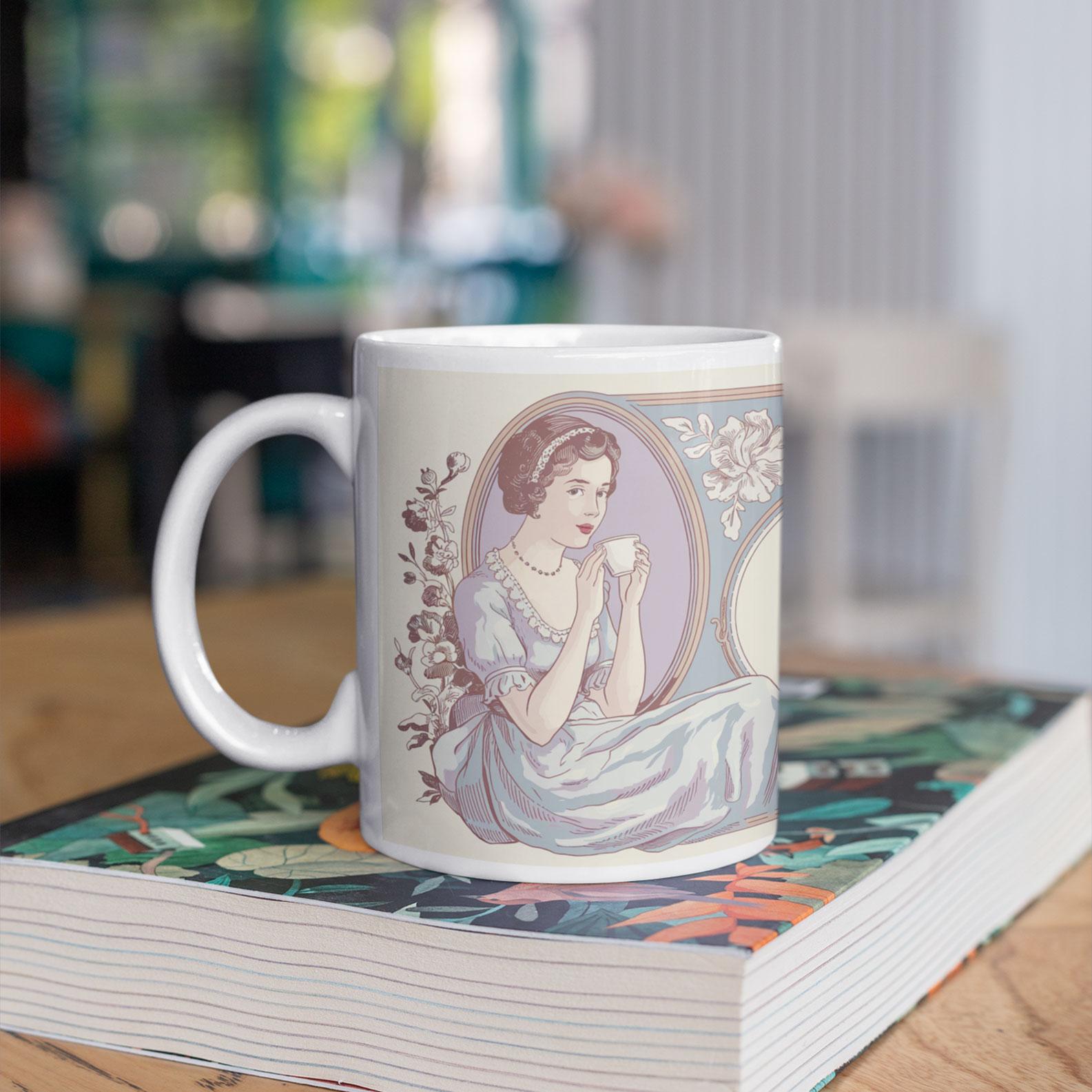 Caneca Citação Jane Austen - Mansfield Park