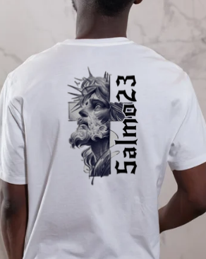 Camisa Oversized Salmo 23