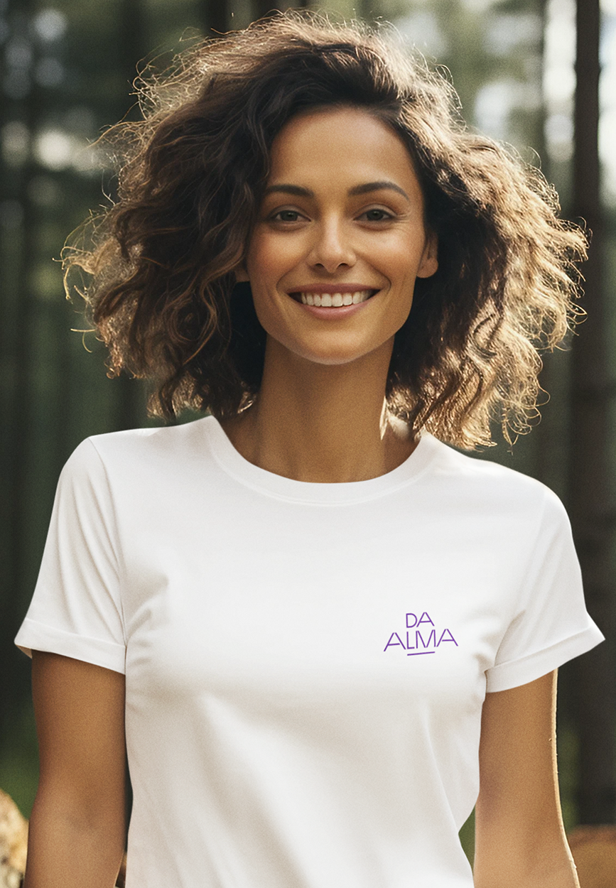 Camiseta Prime Branca - Da Alma Bolso