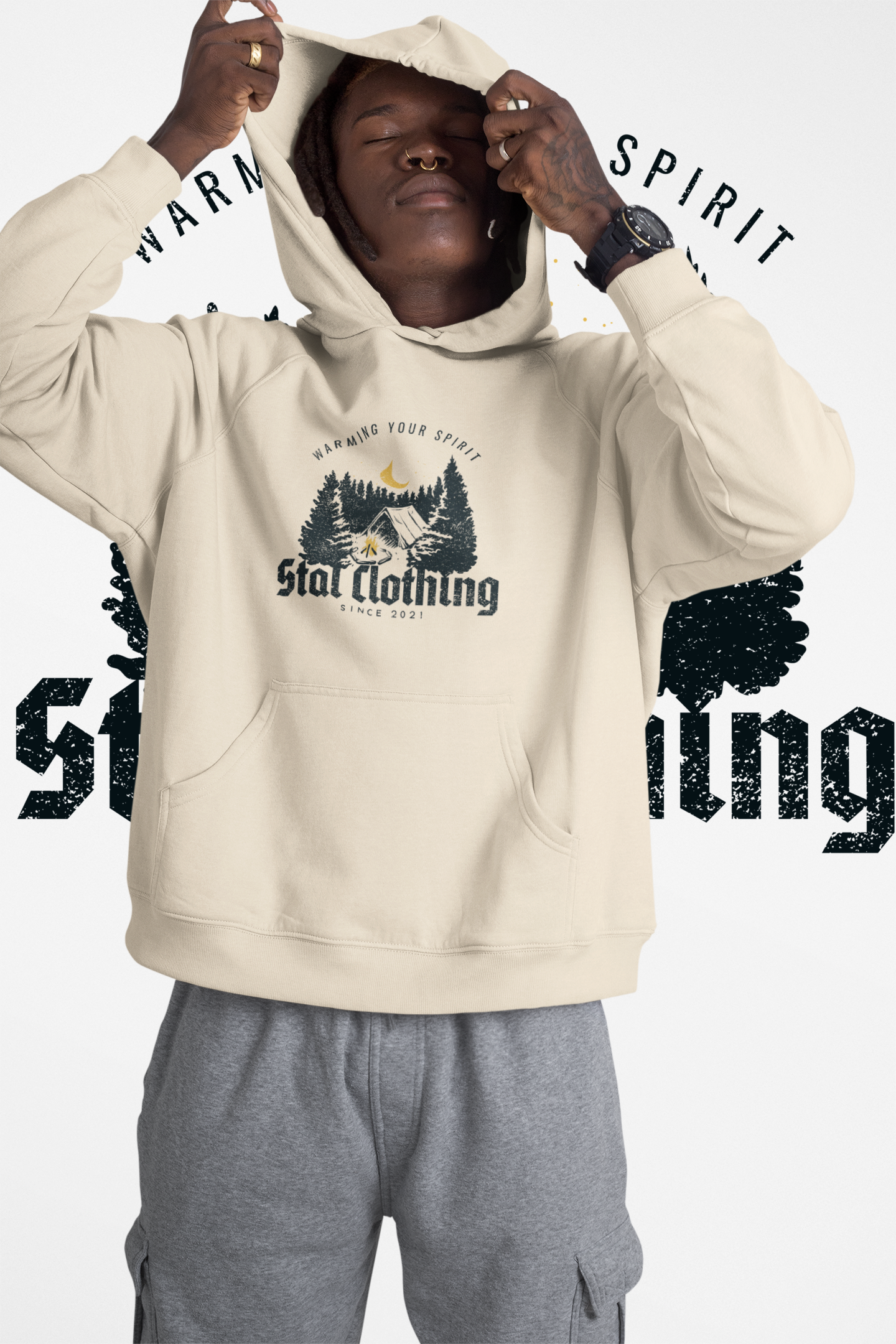 MOLETOM WARMING YOUR SPIRIT