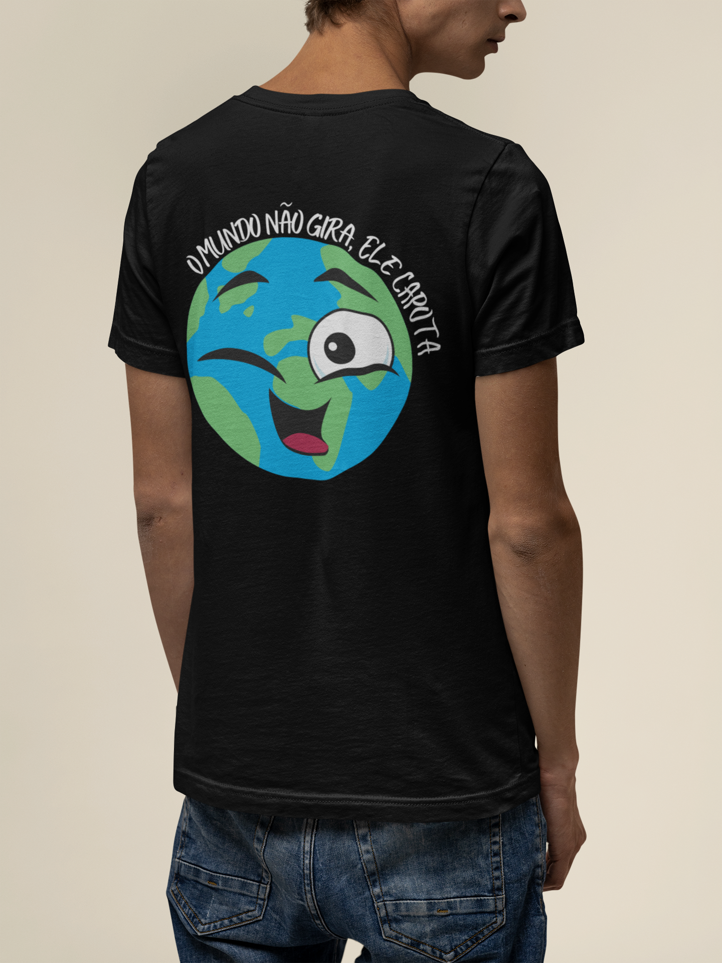 Camiseta O Mundo não Gira