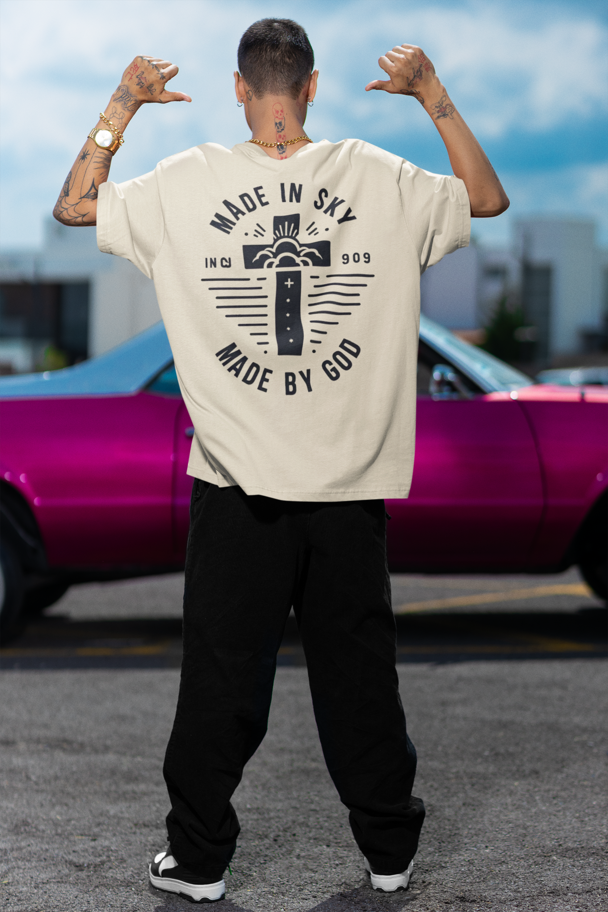 Camiseta Oversized, Made in