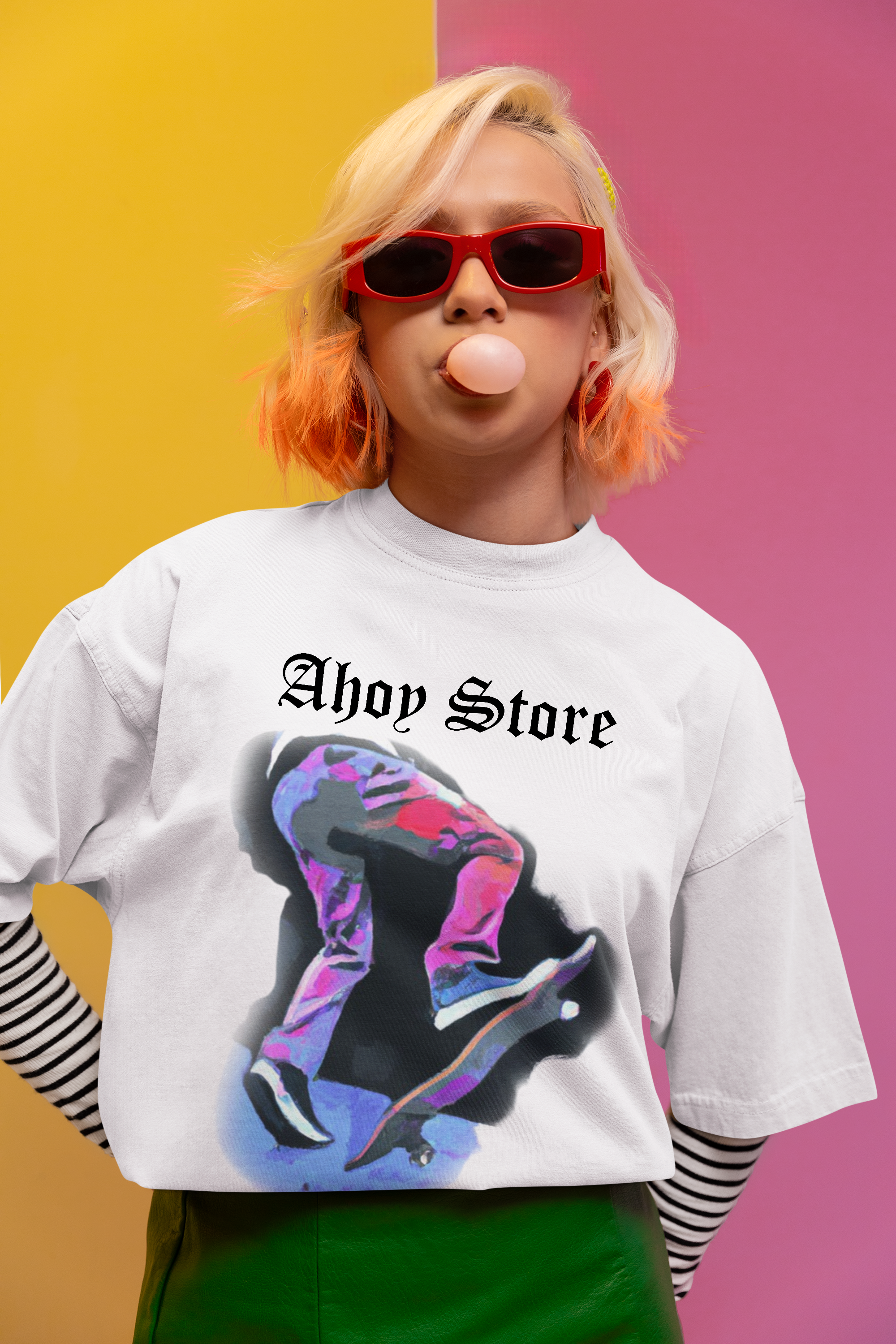 Camiseta Oversized - Skate