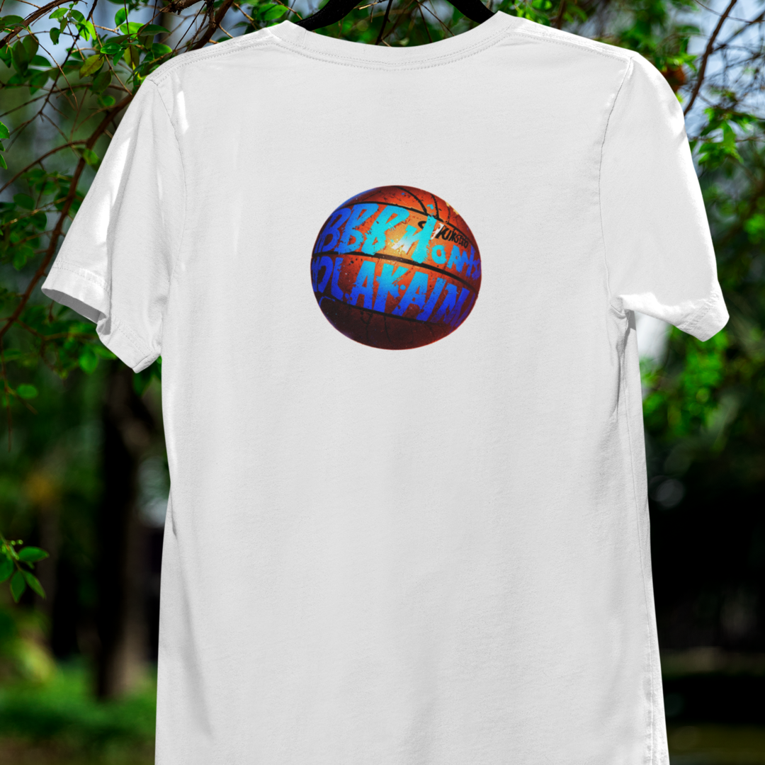 T-Shirt Quality Basketball com Bola Iluminada