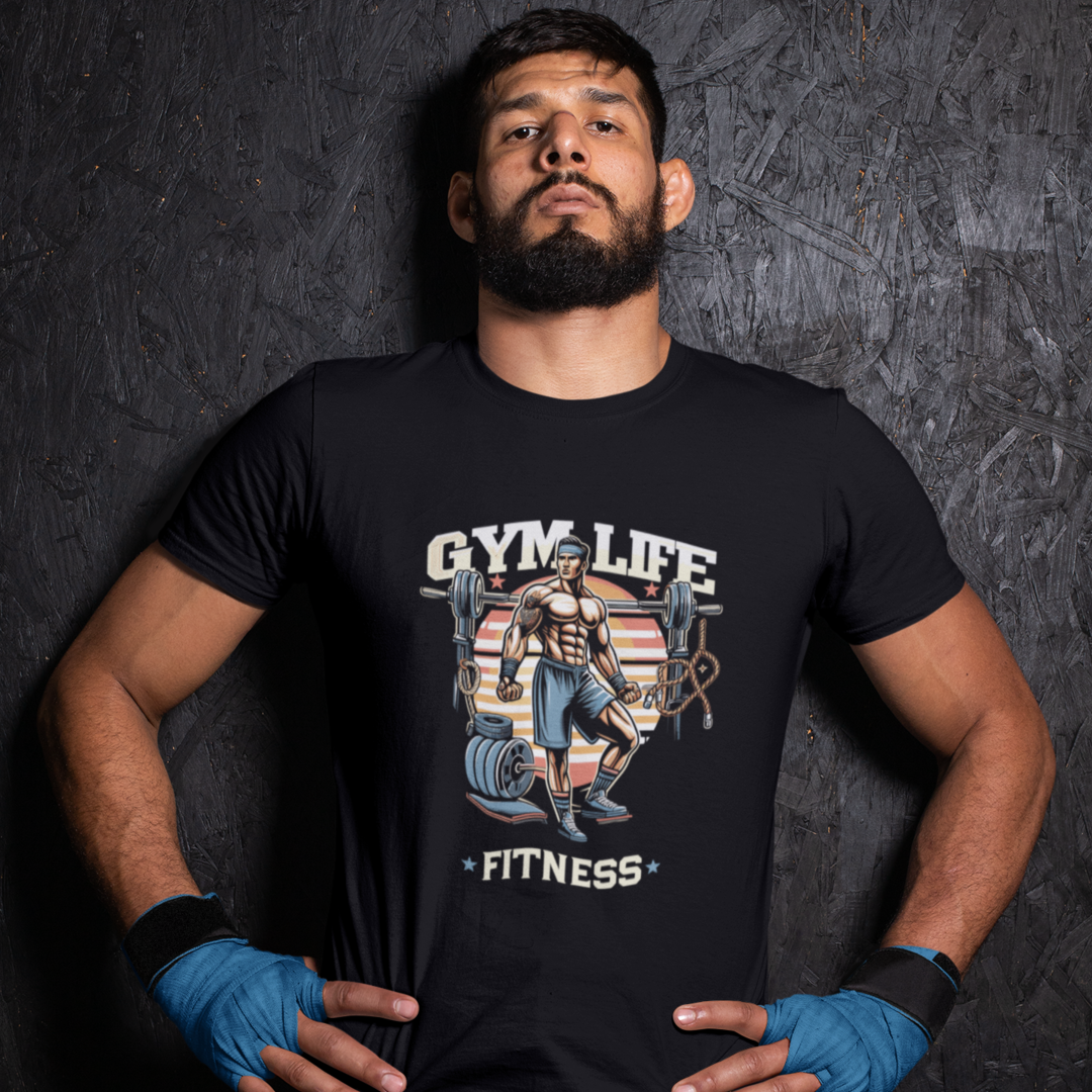 T-Shirt Quality Gym Life