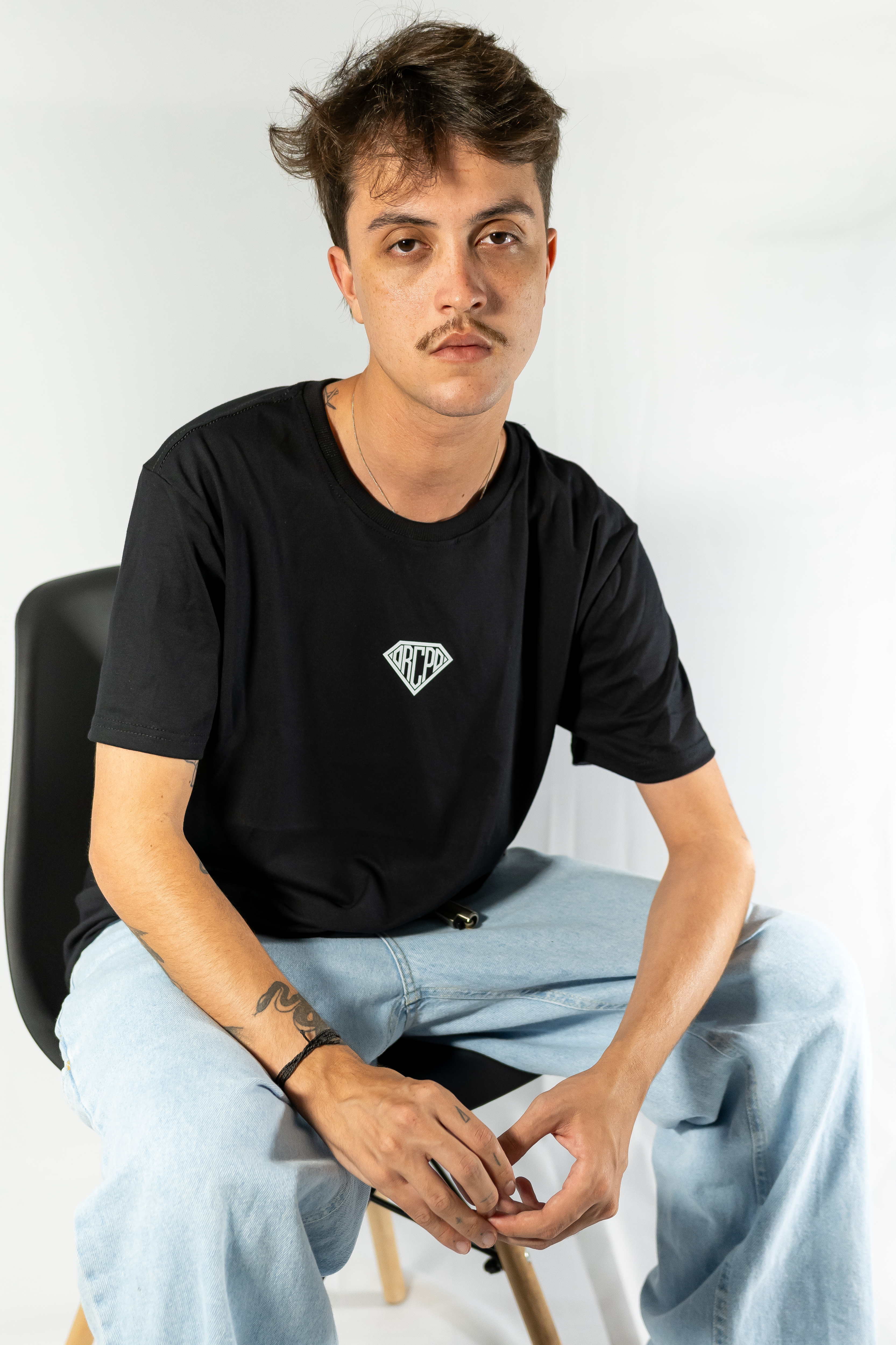 Camiseta Daimond (estampa branca)