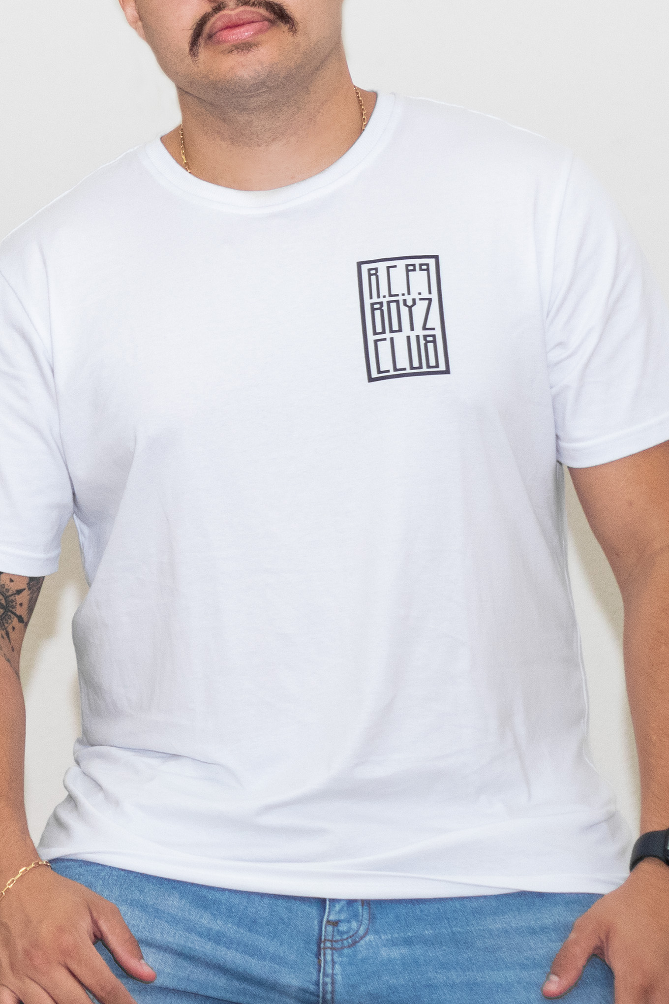 Camiseta Recapp Boyz Club (estampa preta)