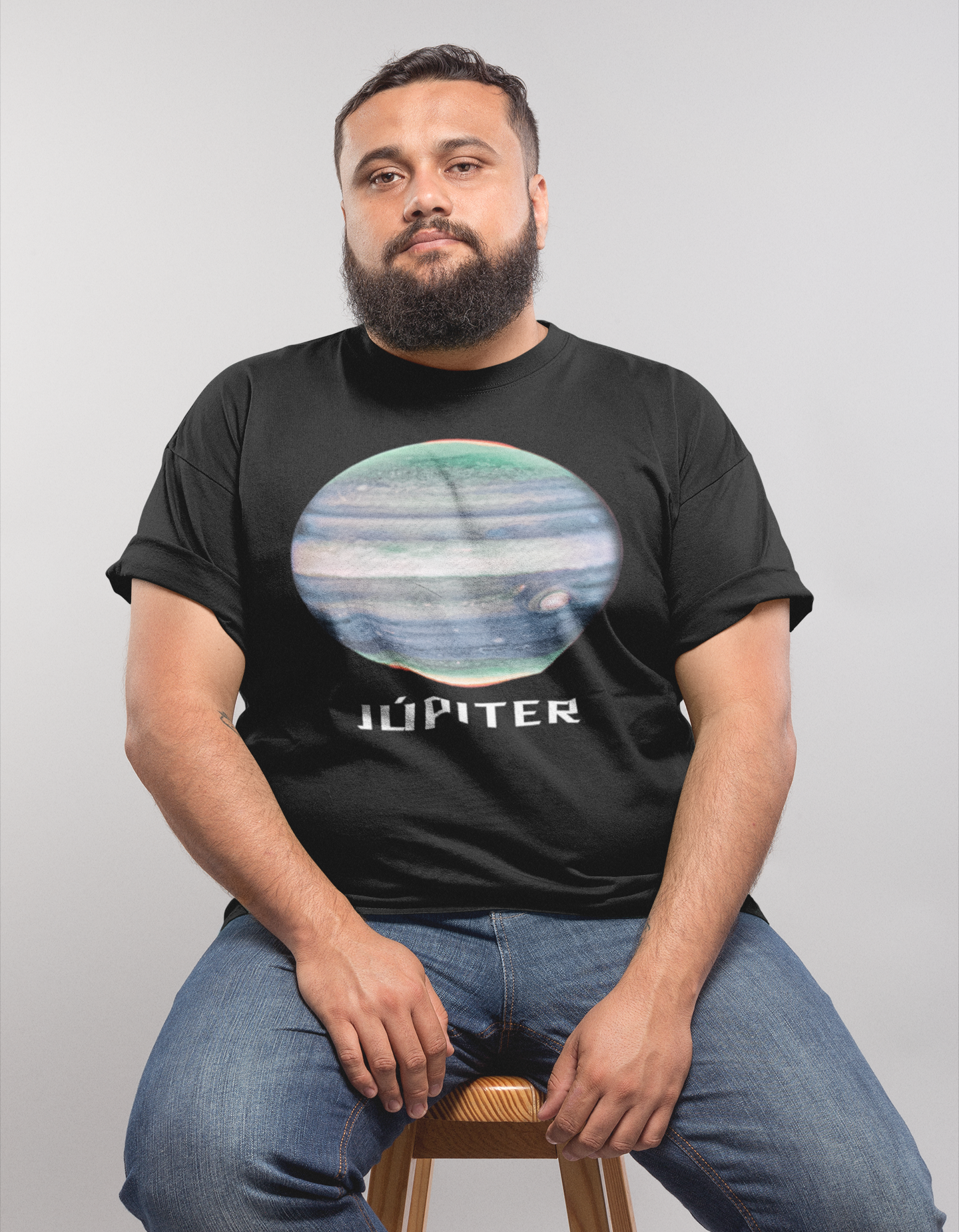 Camiseta Jupiter (Foto oficial Nasa)