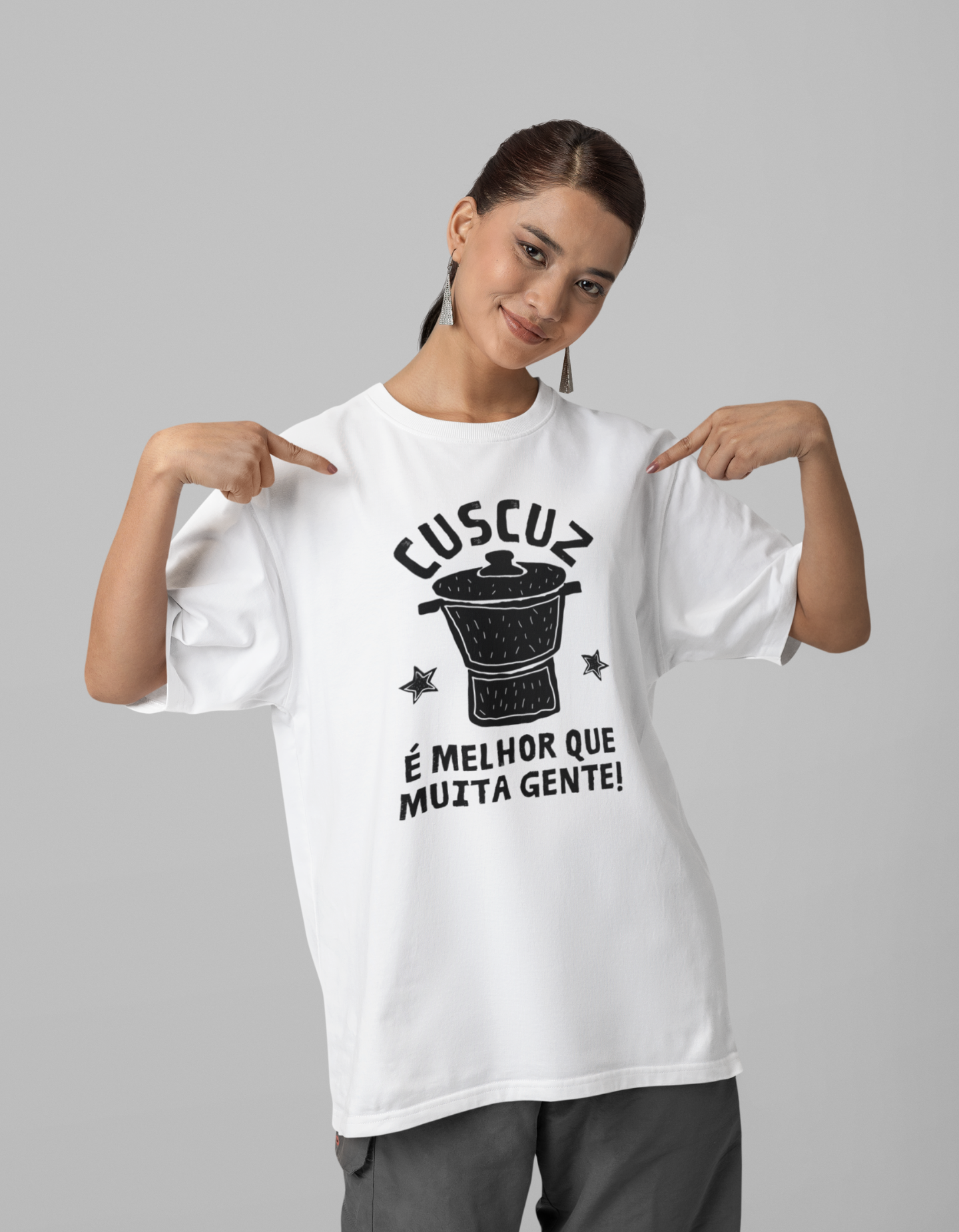 Camiseta Cuscuz é Melhor que Muita Gente!