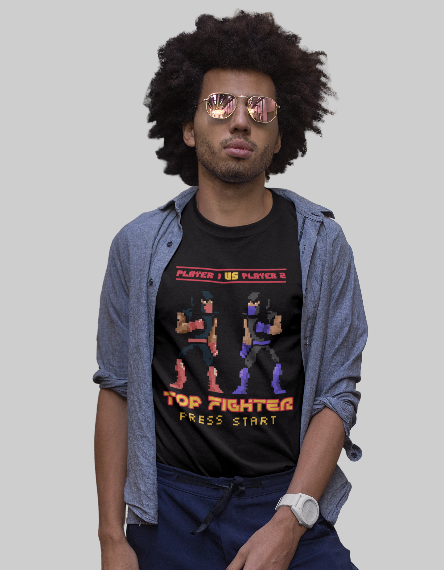 Camiseta Player 1 Vs Player 2