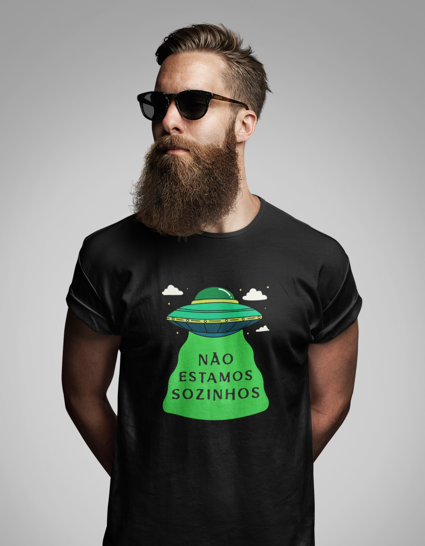 Camiseta Não Estamos Sozinhos