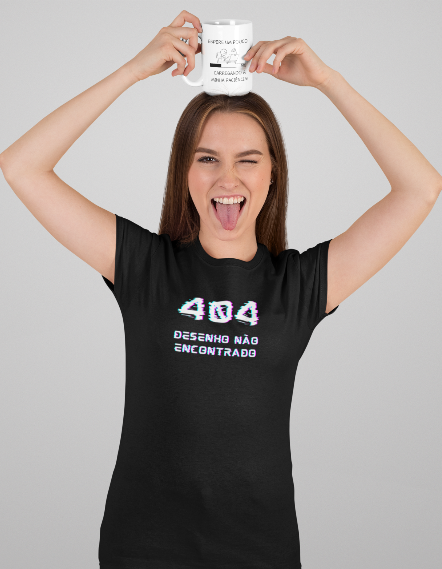 Camiseta 404 Desenho Não Encontrado