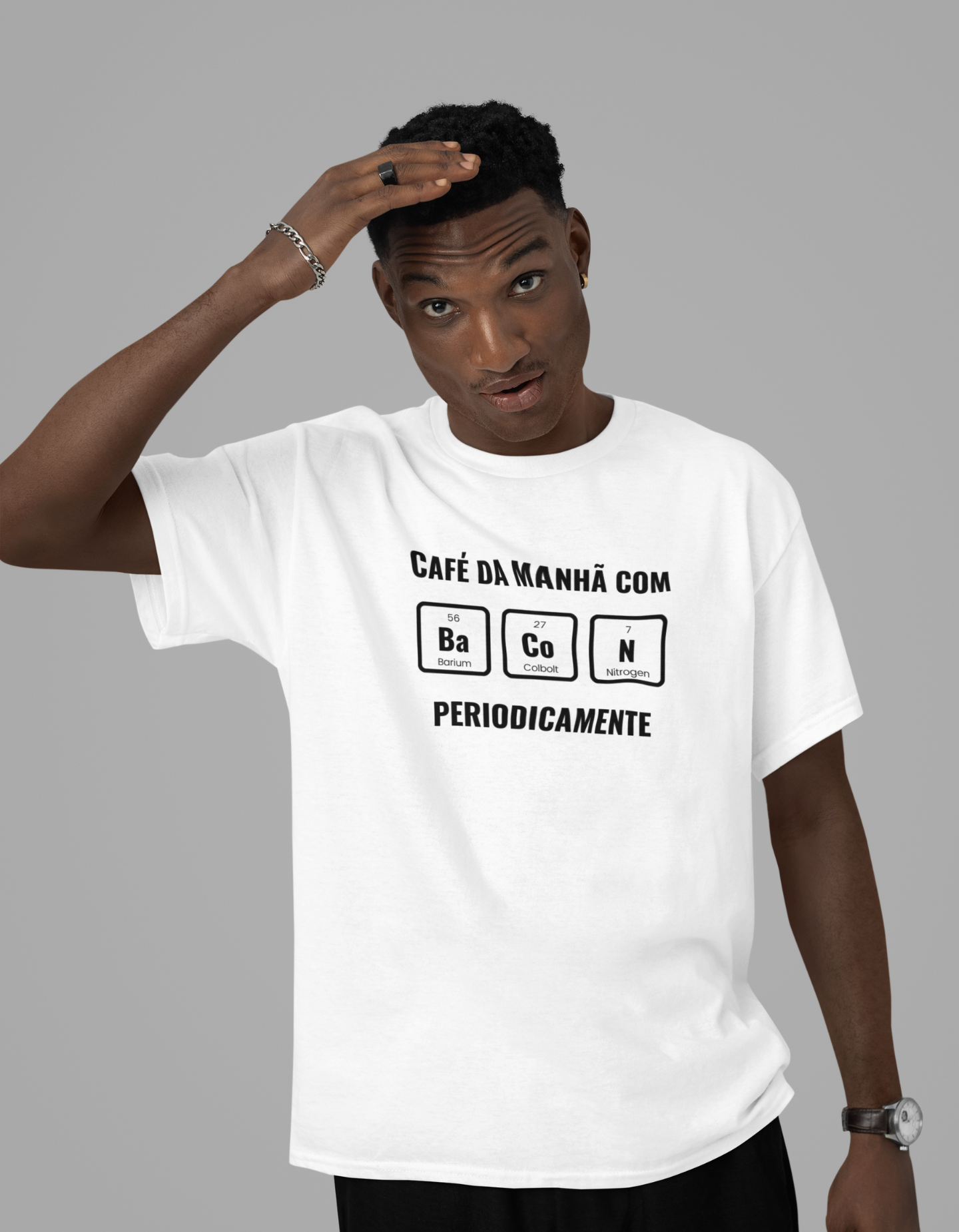 Camiseta Café da Manhã com Bacon