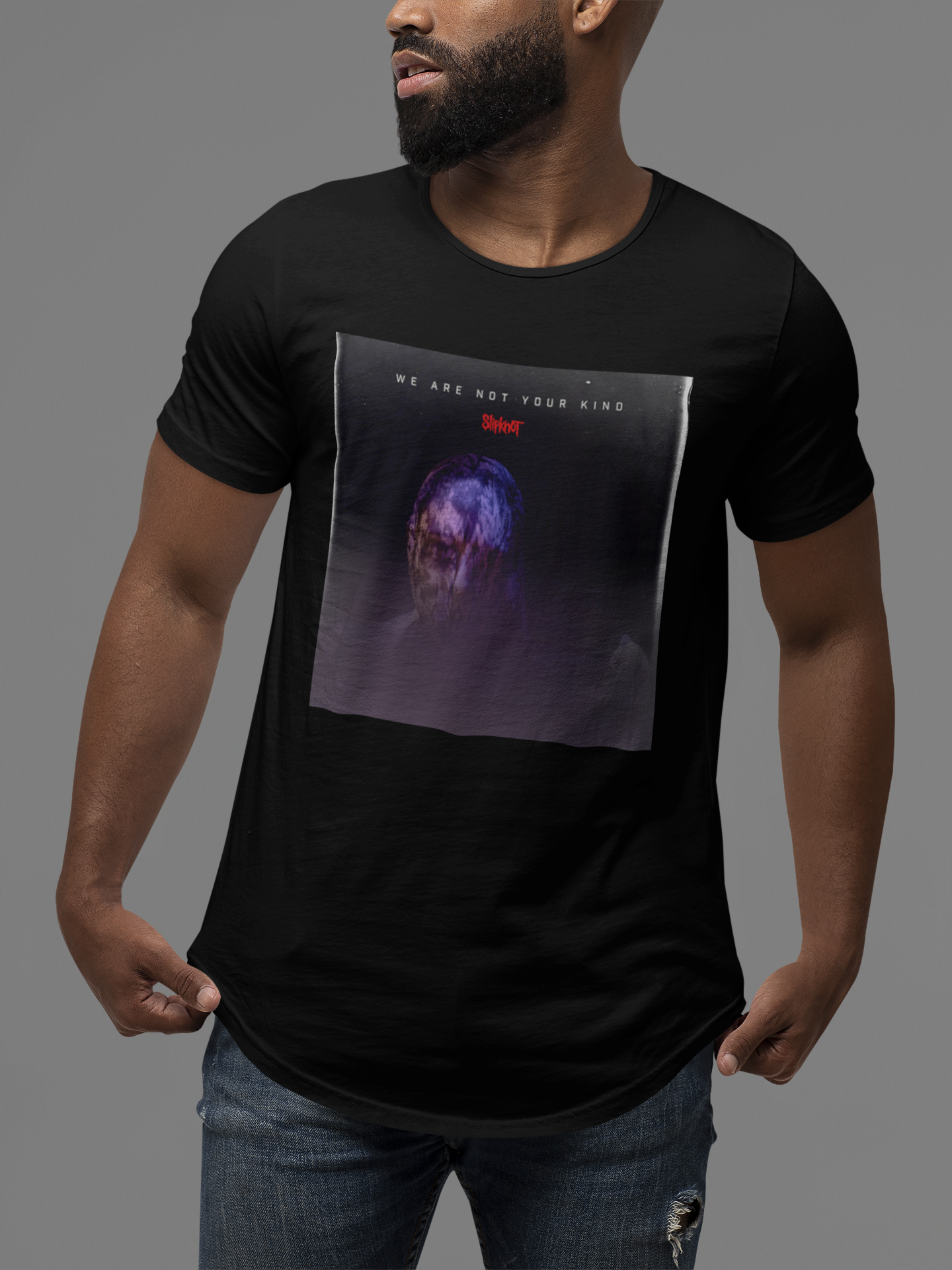 CAMISETA DISCOGRAFIA SLIPKNOT WE ARE NOT YOUR KIND