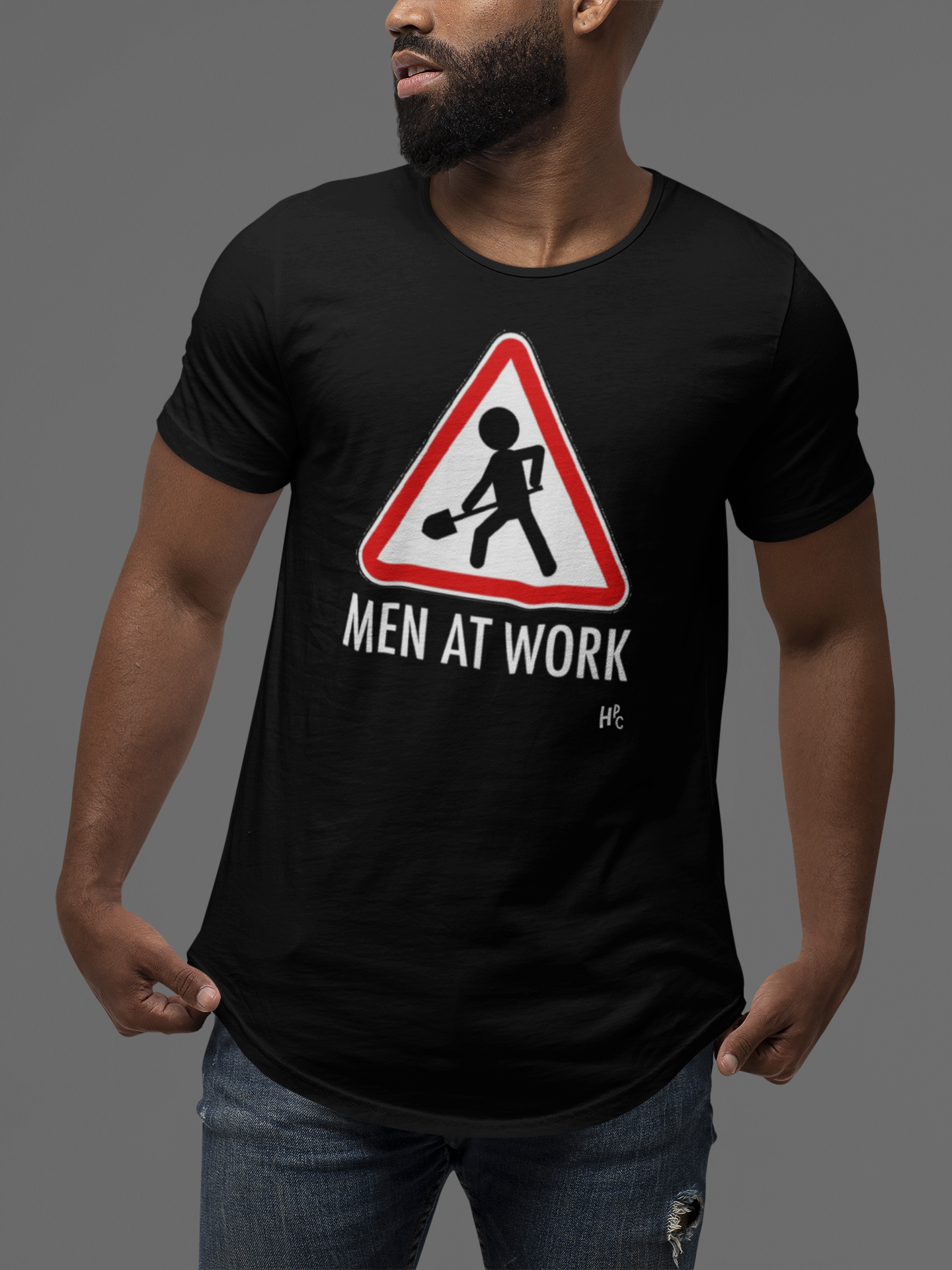 CAMISETA MEN AT WORK LOGO