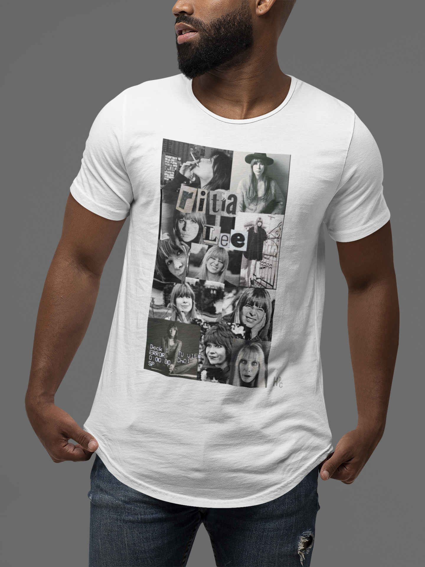 CAMISETA RITA LEE RECORTE