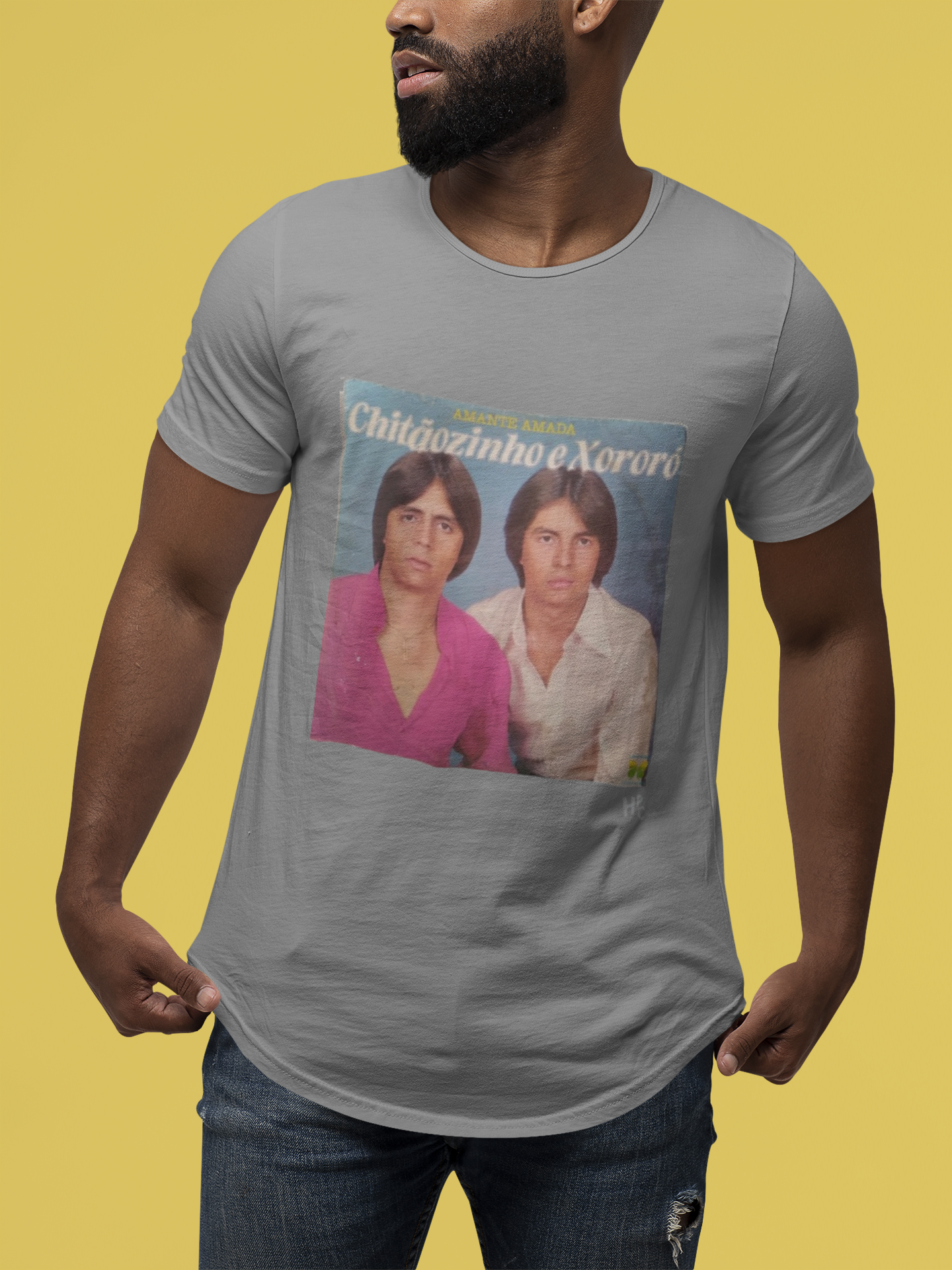 CAMISETA VINIL CHITÃOZINHO E XORORÓ - AMANTE AMADA