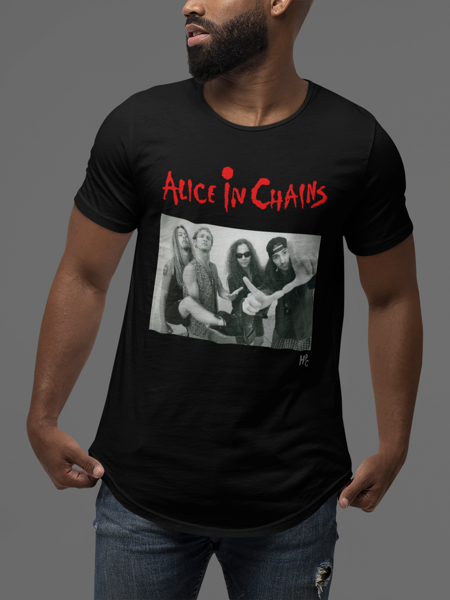 CAMISETA ALICE IN CHAINS BAND