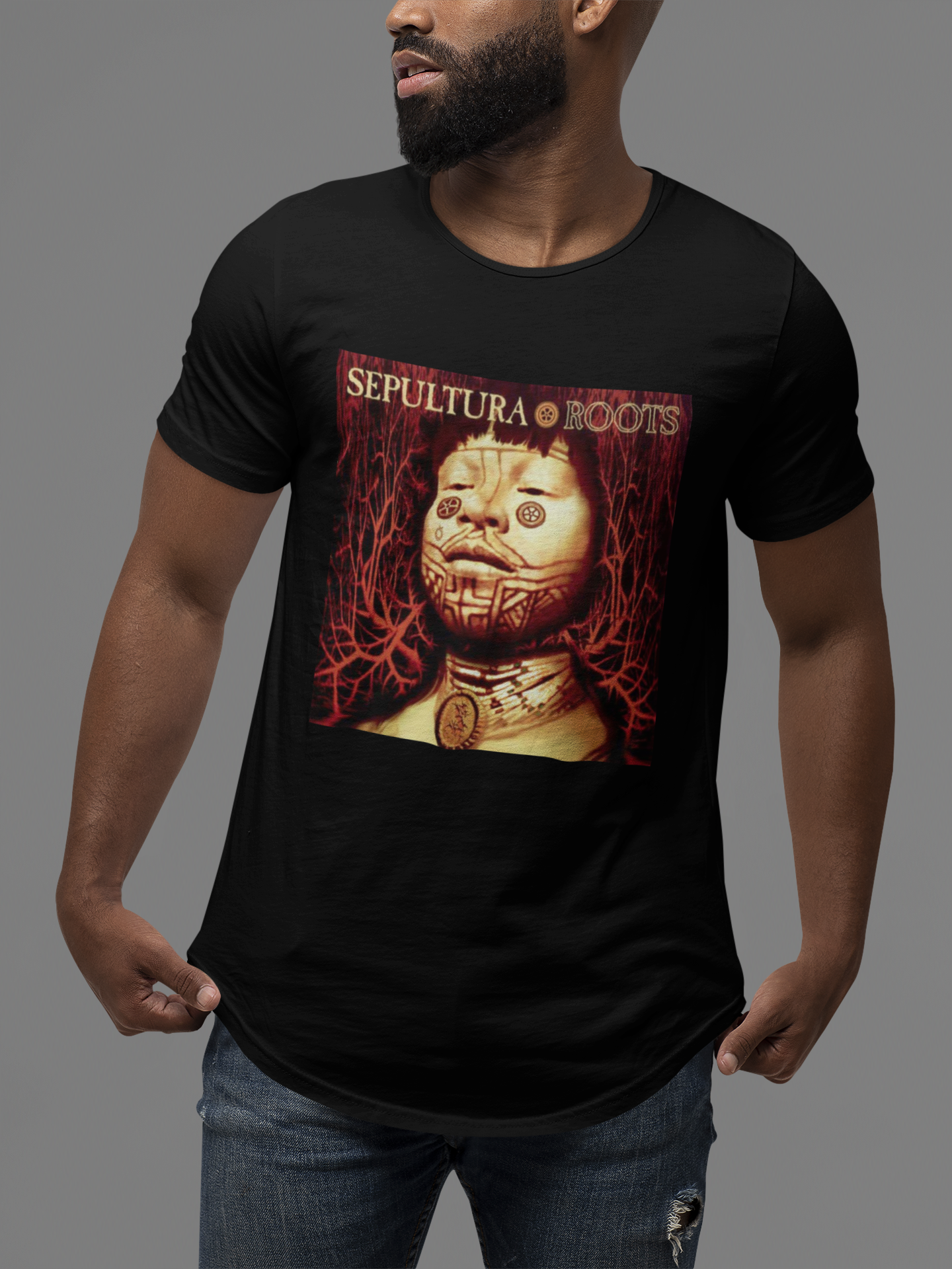CAMISETA DISCOGRAFIA SEPULTURA ROOTS