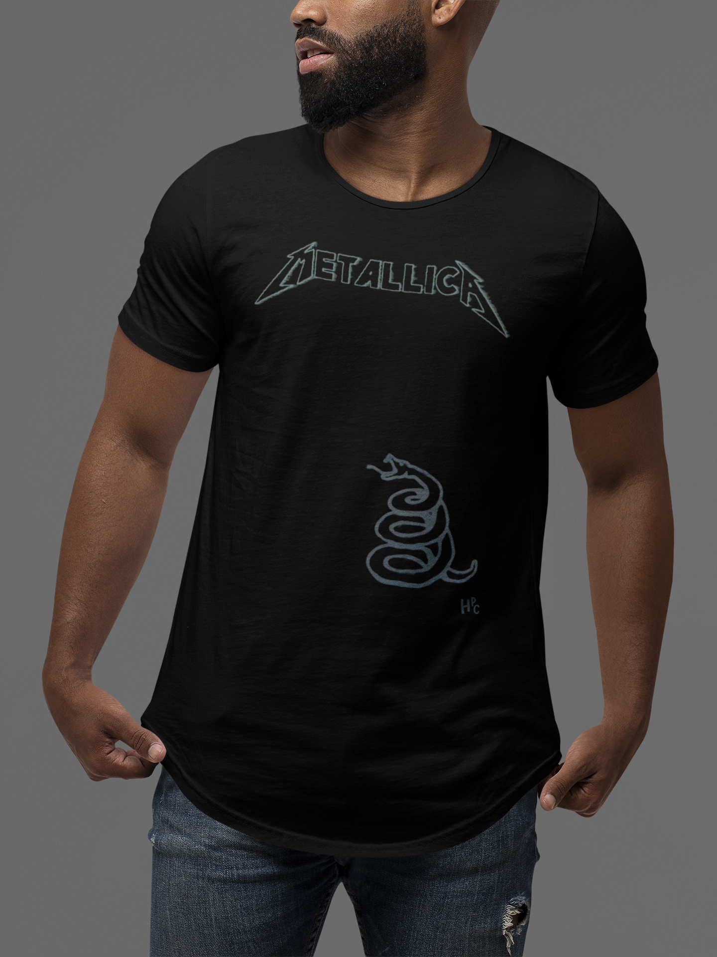 CAMISETA METALLICA BLACK